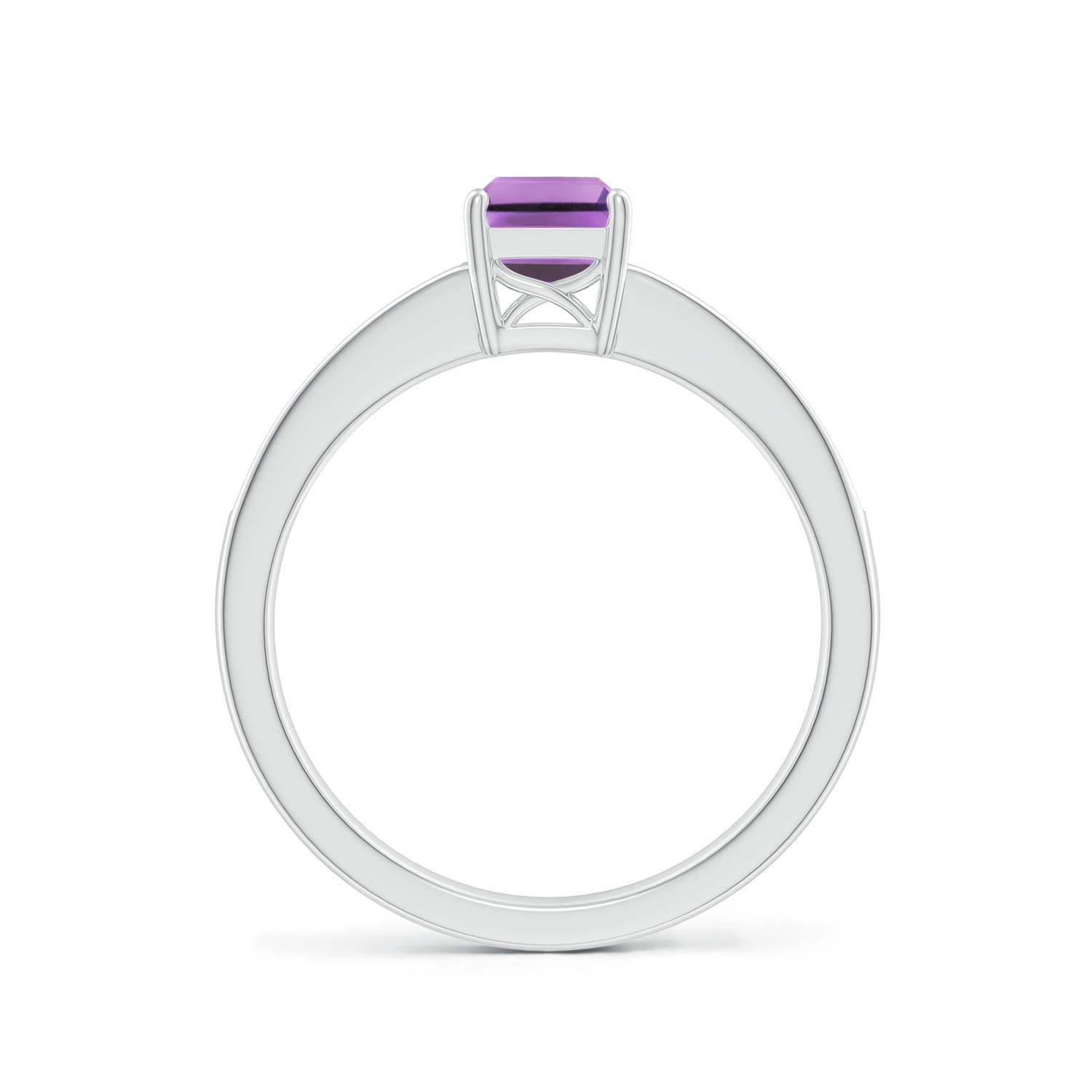 A - Amethyst / 1.03 CT / 14 KT White Gold