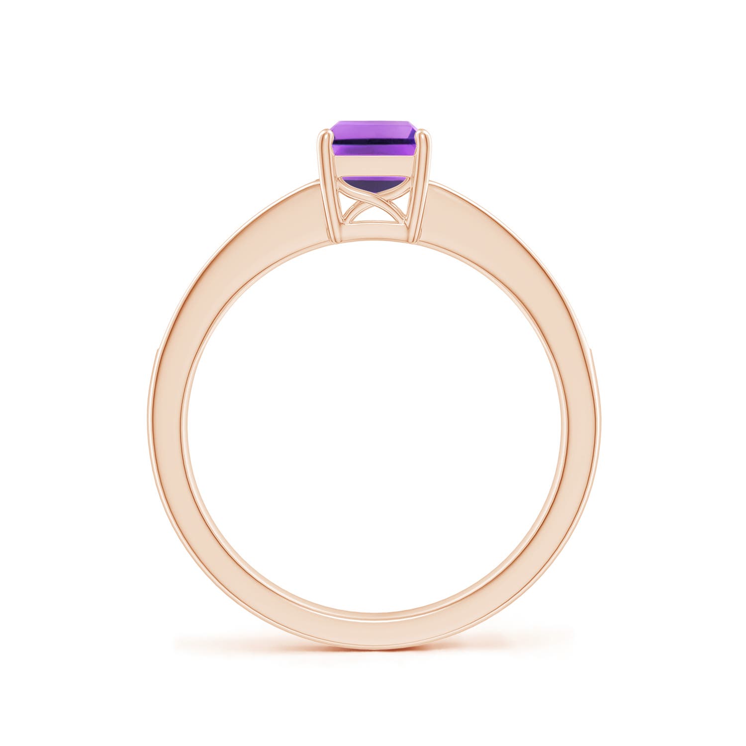 AA - Amethyst / 1.03 CT / 14 KT Rose Gold