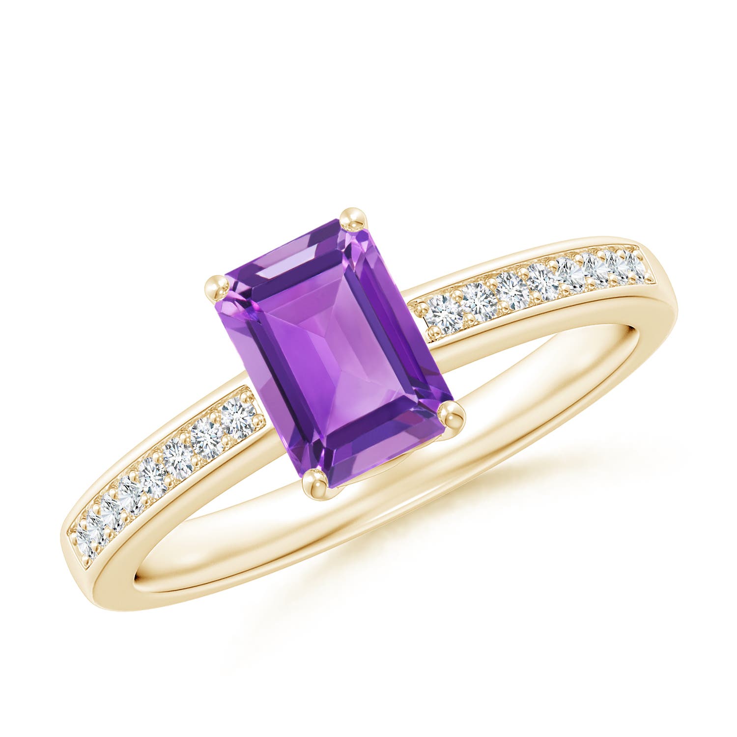 AA - Amethyst / 1.03 CT / 14 KT Yellow Gold