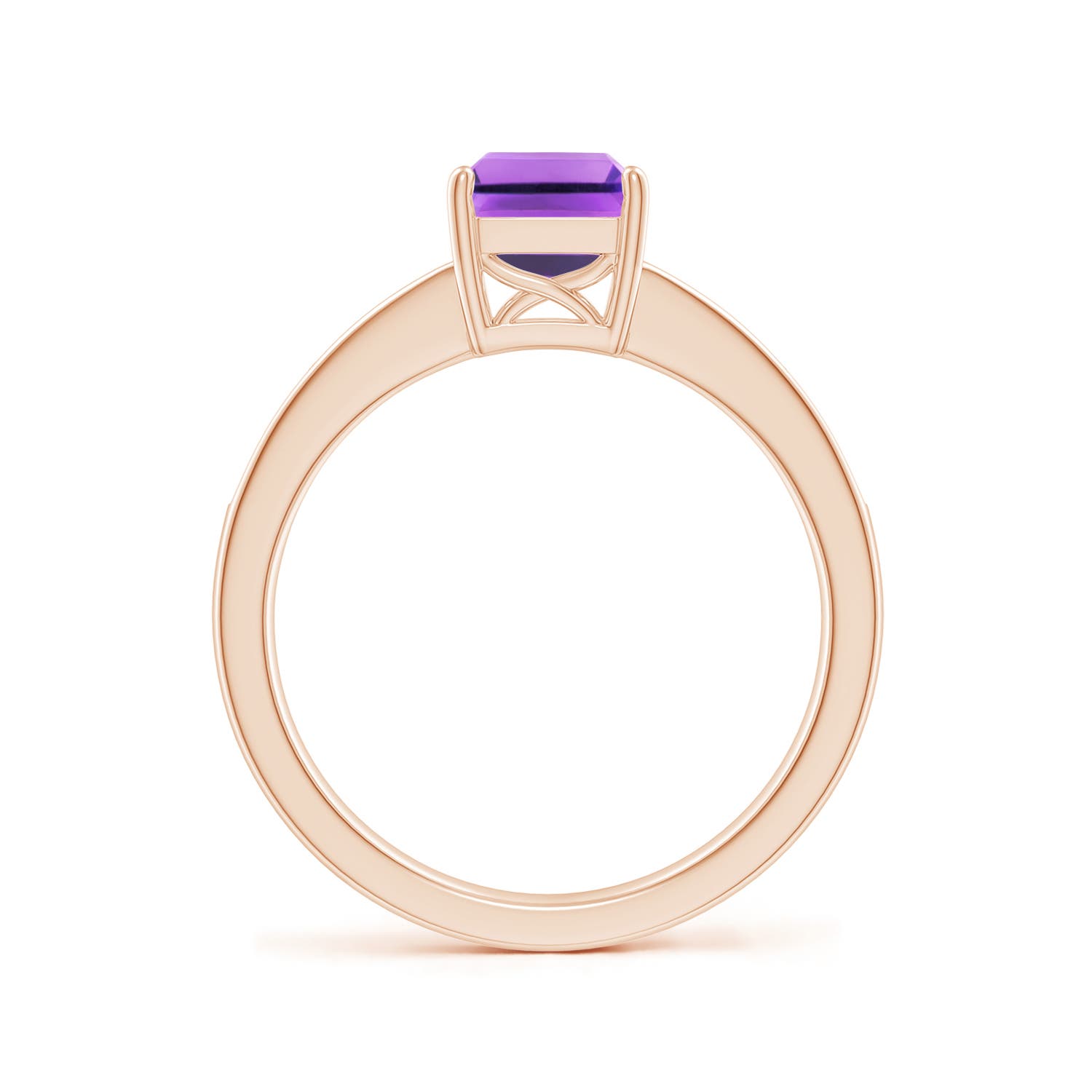 AA - Amethyst / 1.64 CT / 14 KT Rose Gold