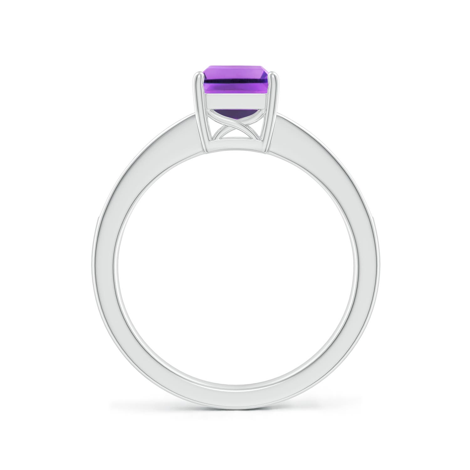 AA - Amethyst / 1.64 CT / 14 KT White Gold