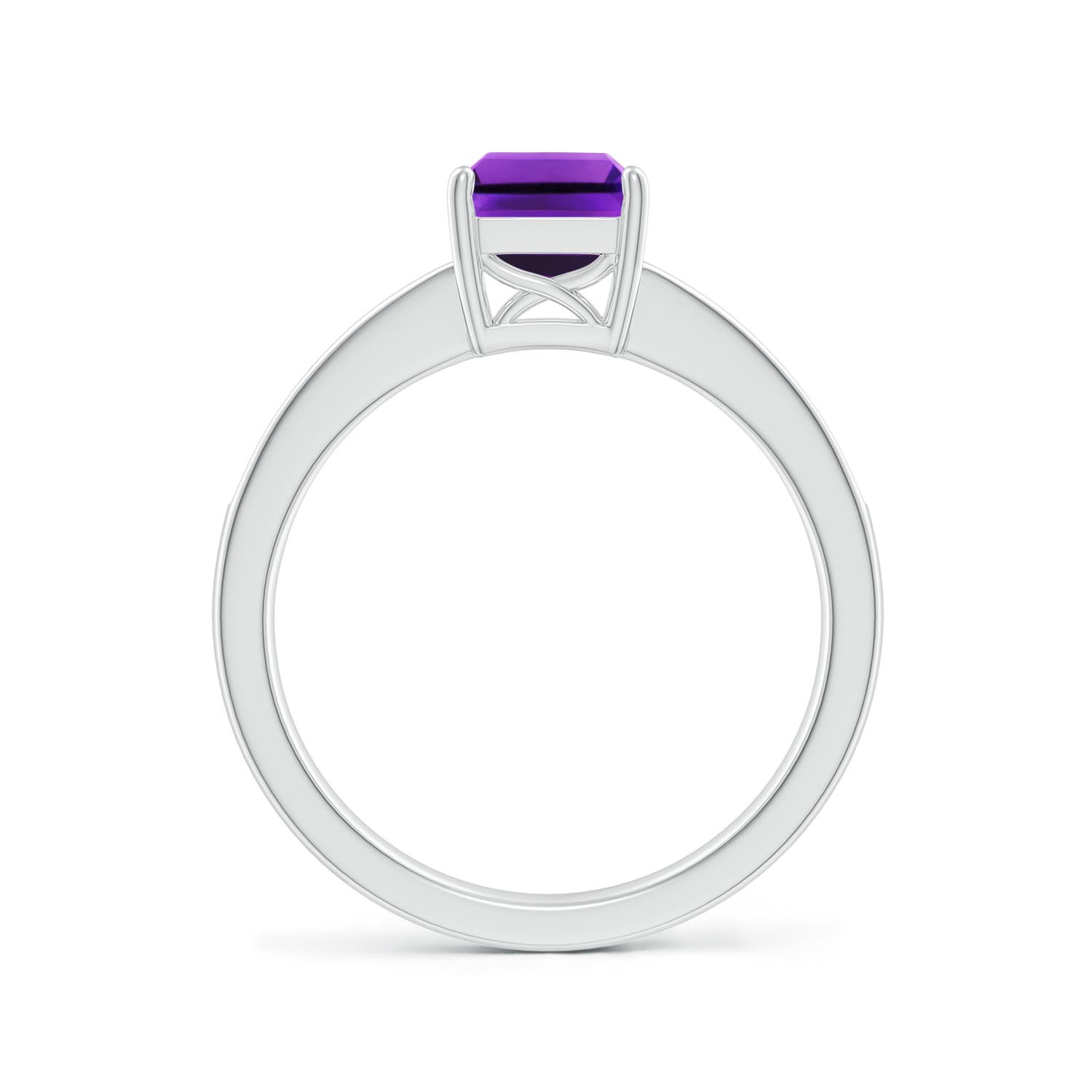 AAAA - Amethyst / 1.64 CT / 14 KT White Gold