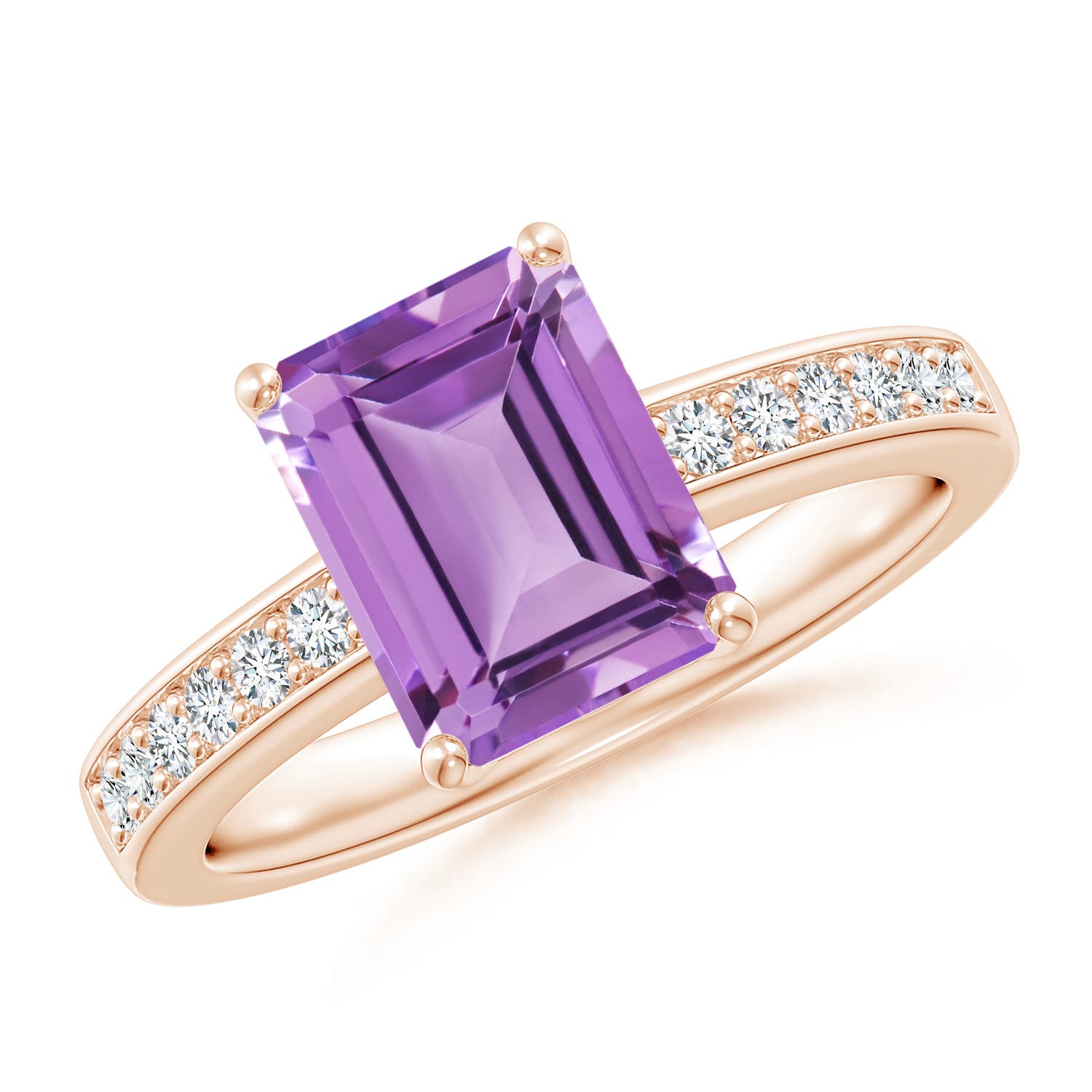 A - Amethyst / 2.34 CT / 14 KT Rose Gold