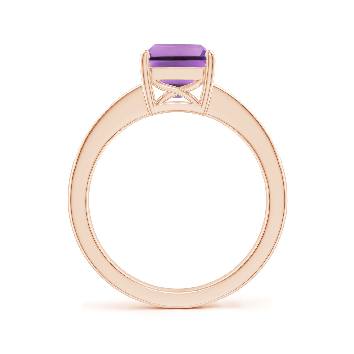 A - Amethyst / 2.34 CT / 14 KT Rose Gold