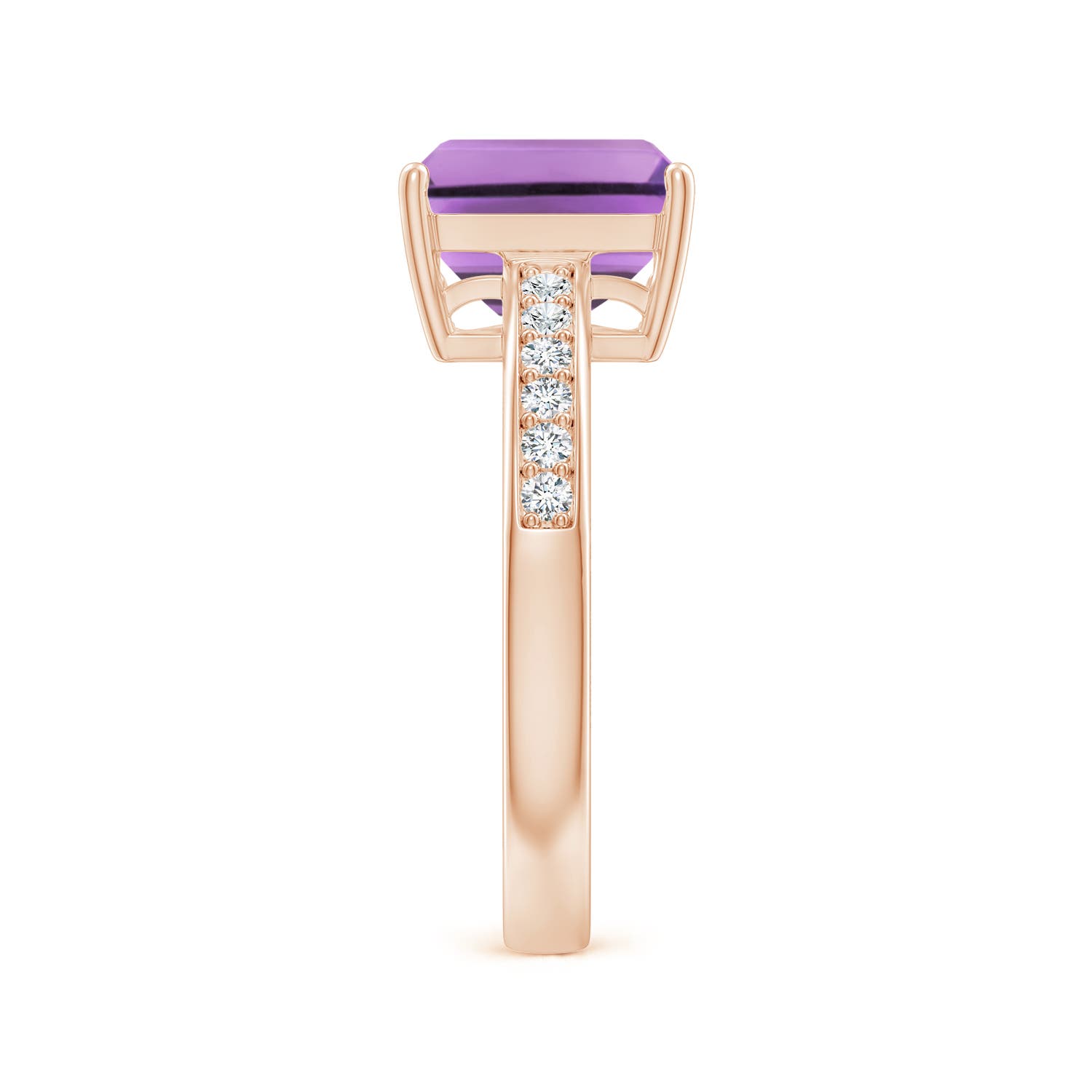 A - Amethyst / 2.34 CT / 14 KT Rose Gold