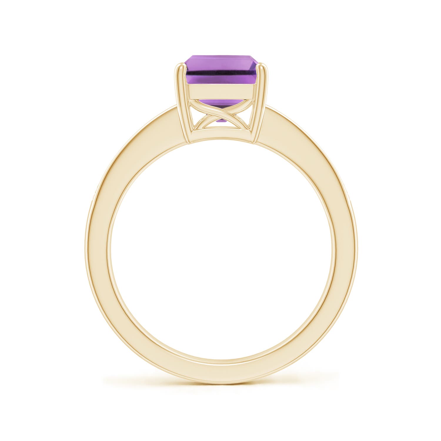 A - Amethyst / 2.34 CT / 14 KT Yellow Gold