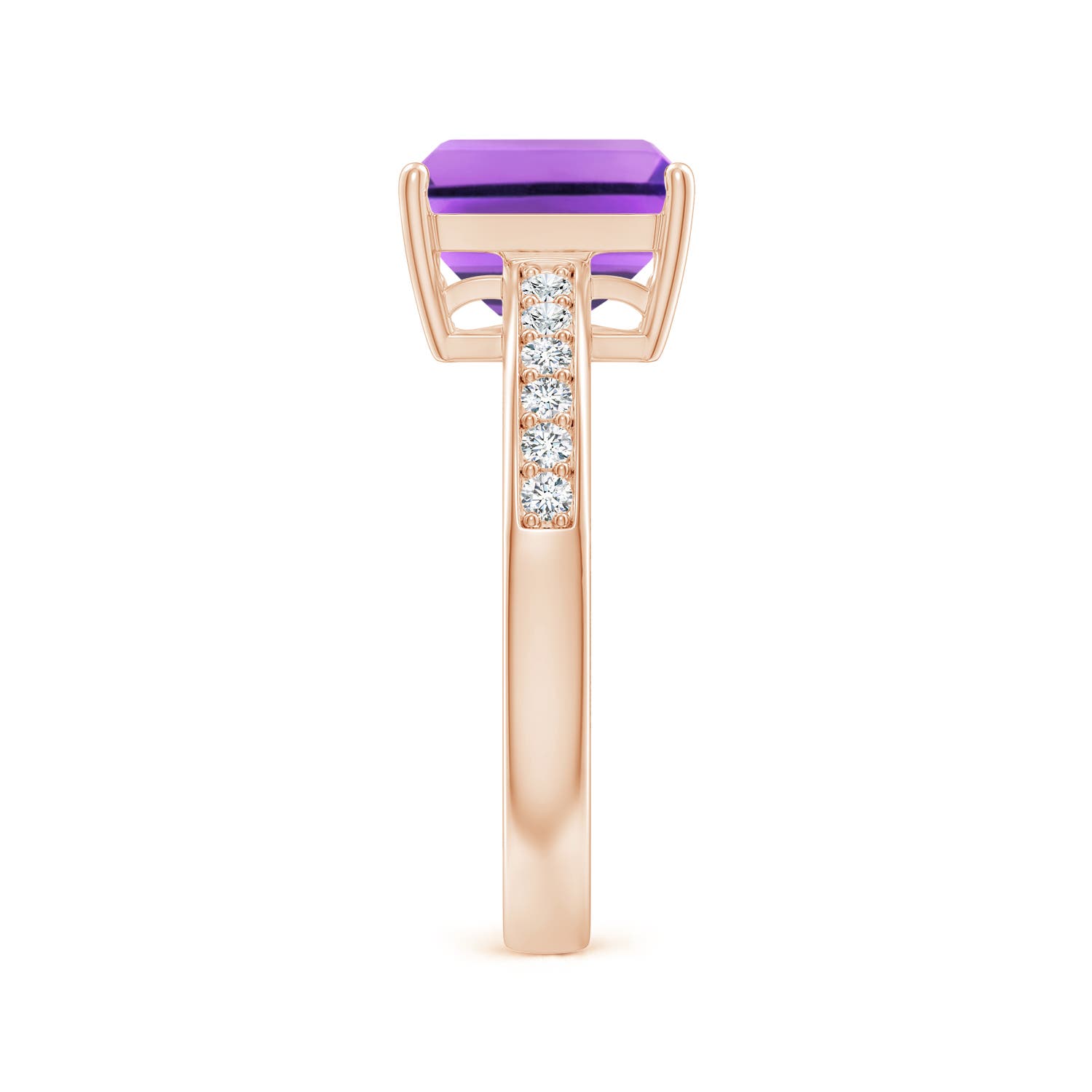 AA - Amethyst / 2.34 CT / 14 KT Rose Gold