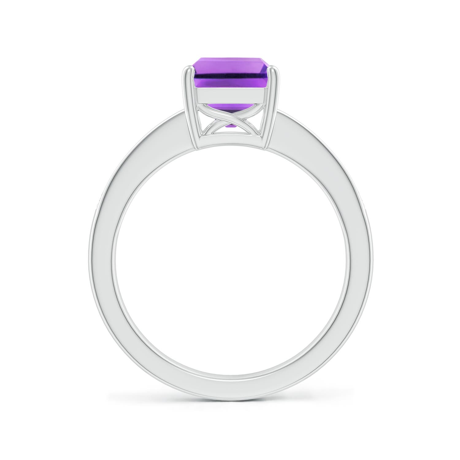 AA - Amethyst / 2.34 CT / 14 KT White Gold