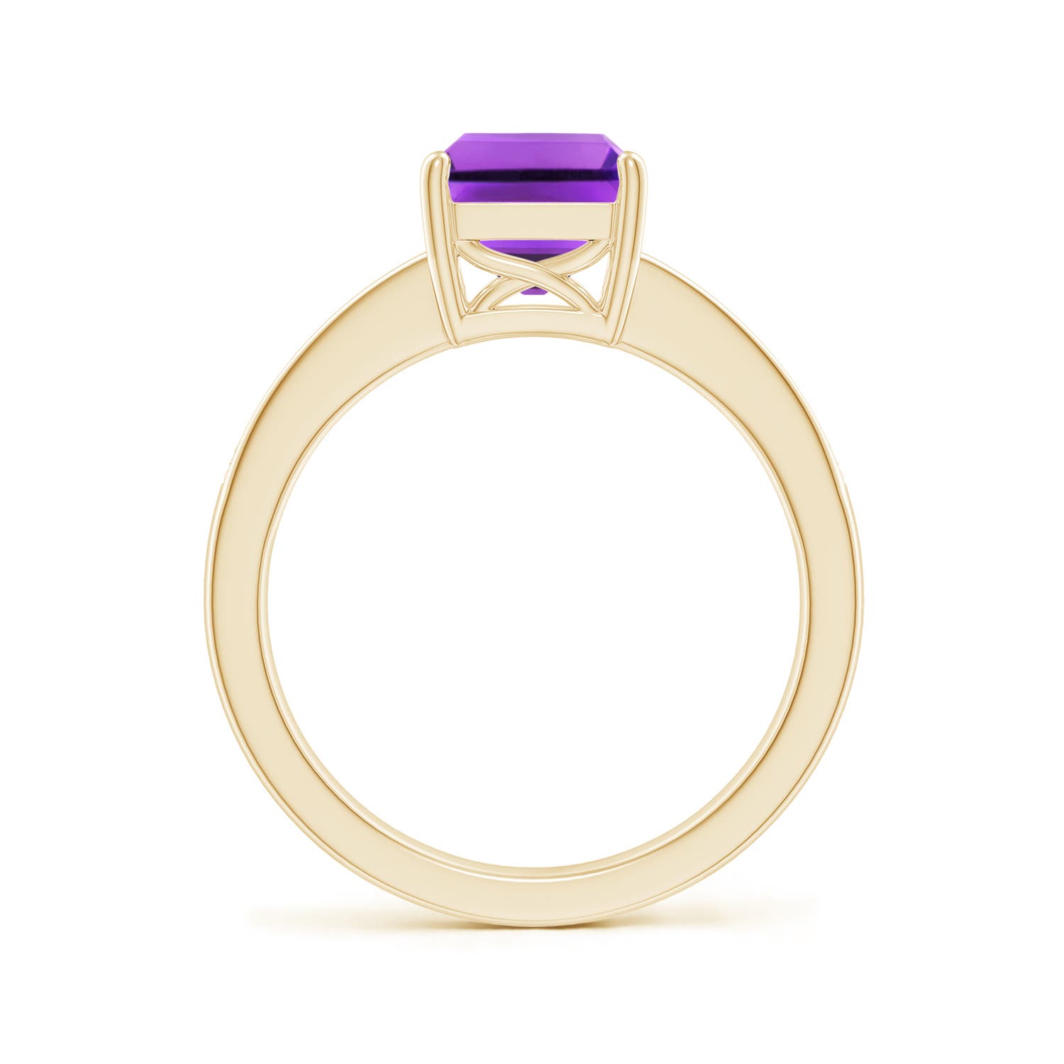 AAA - Amethyst / 2.34 CT / 14 KT Yellow Gold