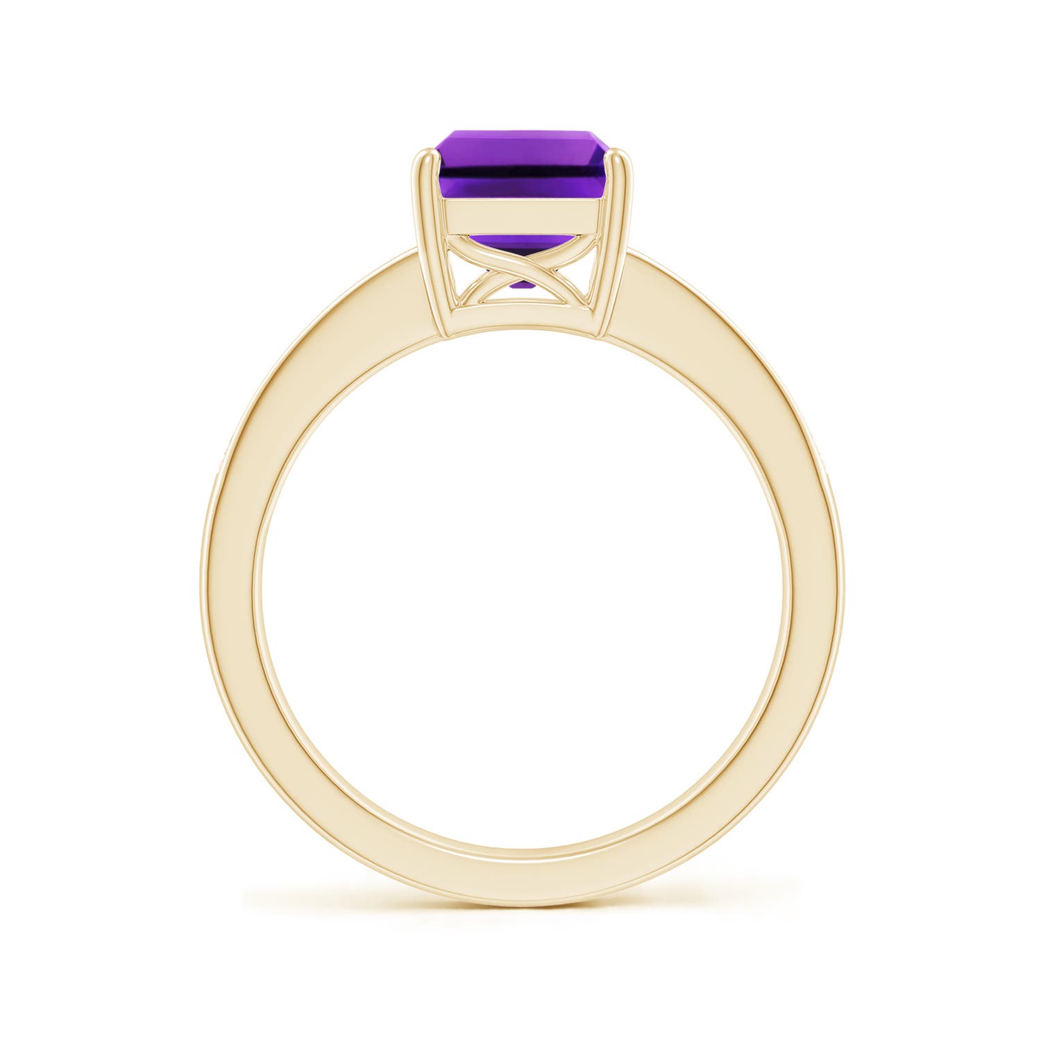 AAAA - Amethyst / 2.34 CT / 14 KT Yellow Gold