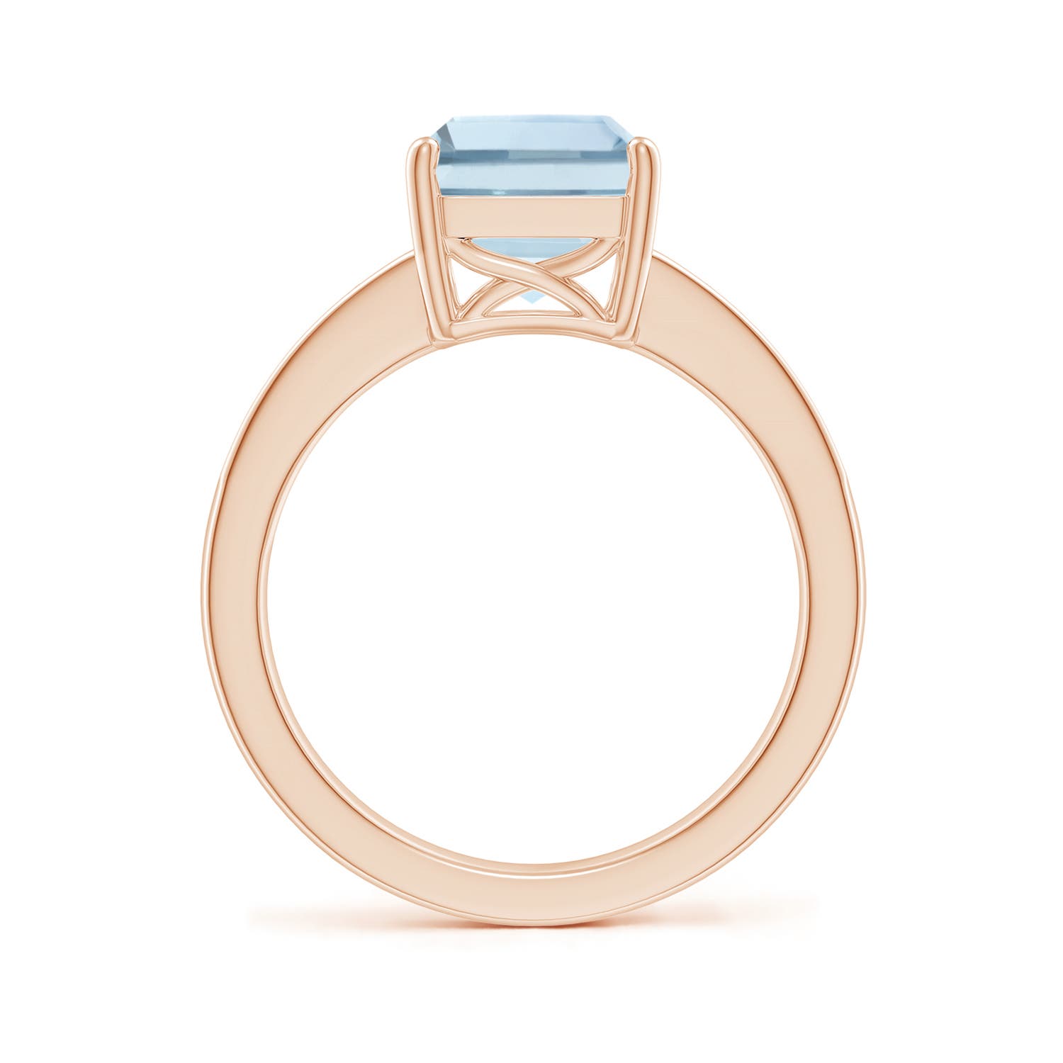 A - Aquamarine / 3.17 CT / 14 KT Rose Gold