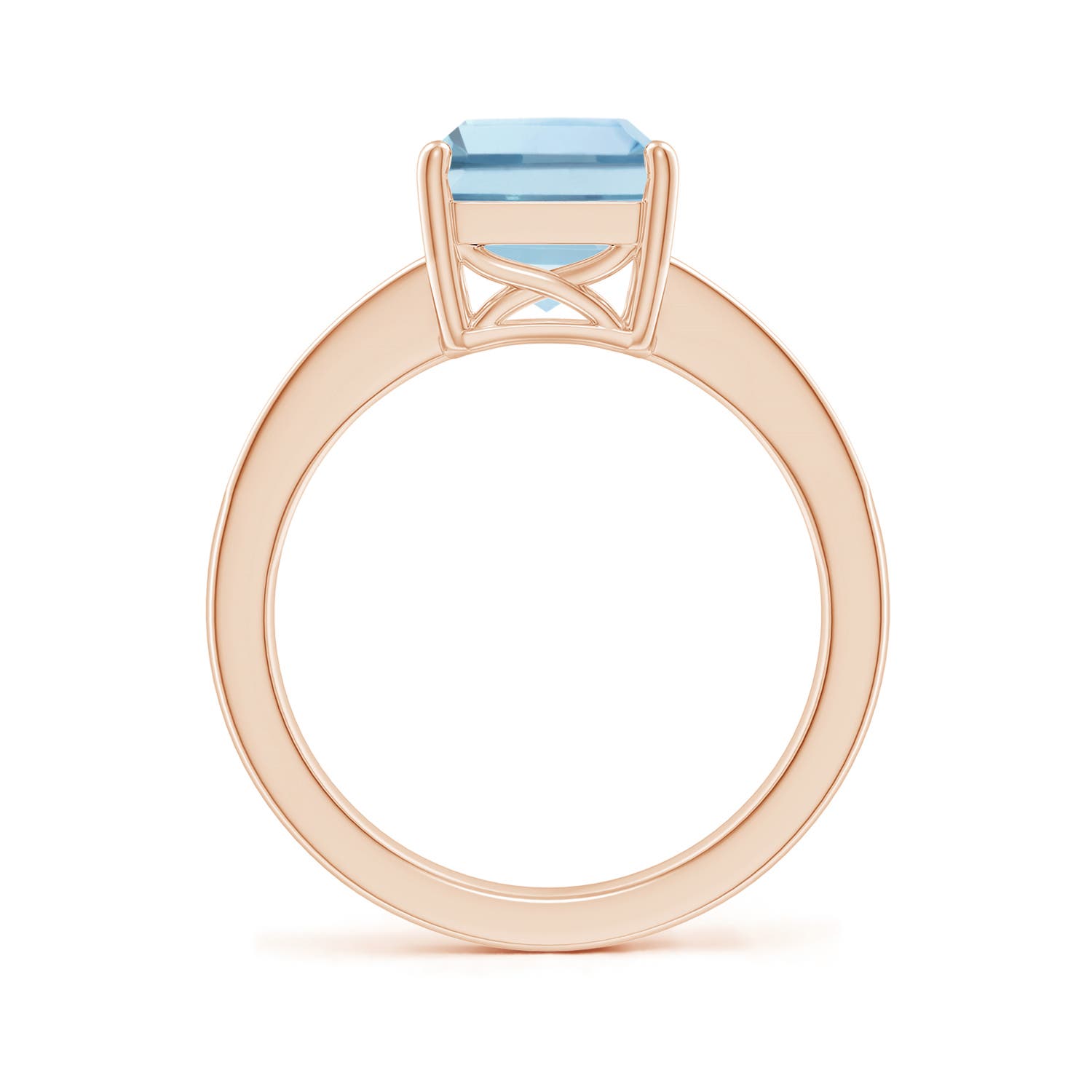 AA - Aquamarine / 3.17 CT / 14 KT Rose Gold