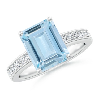 Emerald Cut AA Aquamarine