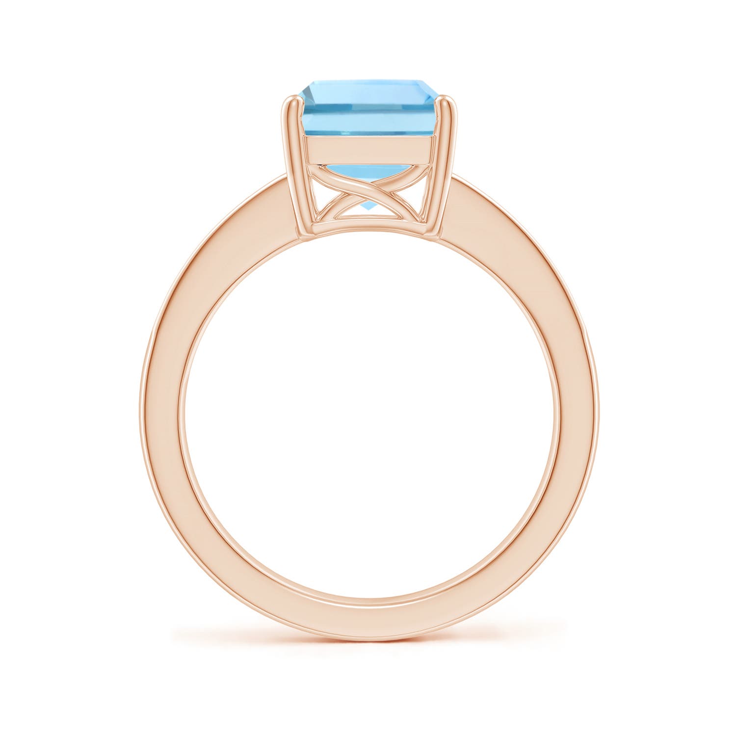 AAAA - Aquamarine / 3.17 CT / 14 KT Rose Gold