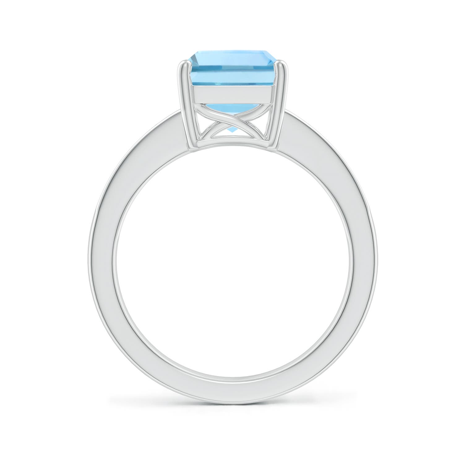 AAAA - Aquamarine / 3.17 CT / 14 KT White Gold