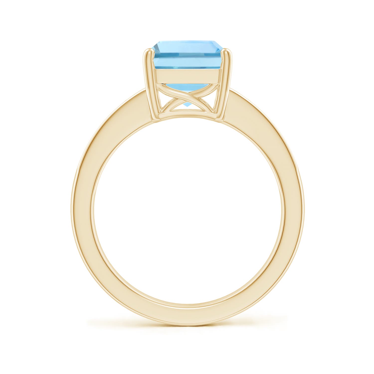 AAAA - Aquamarine / 3.17 CT / 14 KT Yellow Gold