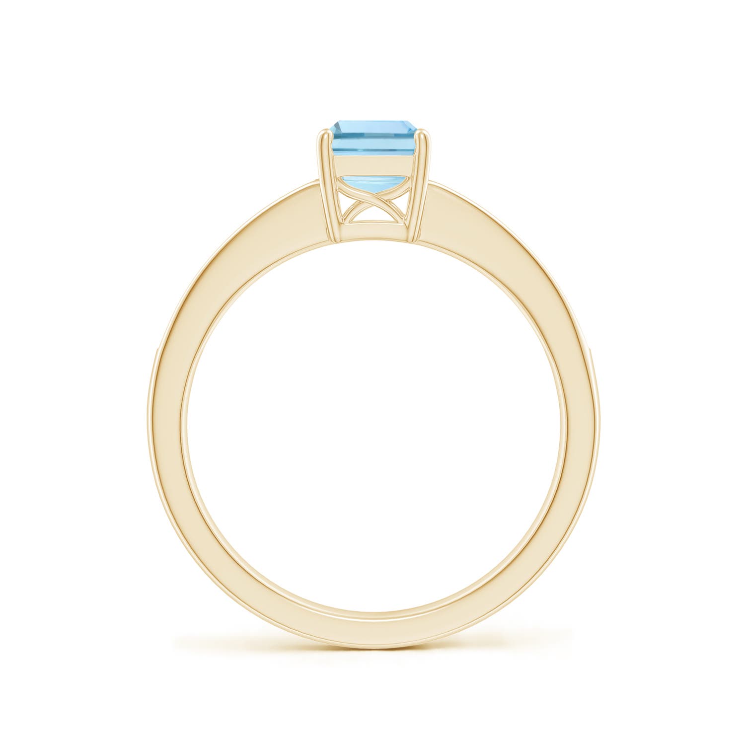 AAA - Aquamarine / 0.93 CT / 14 KT Yellow Gold