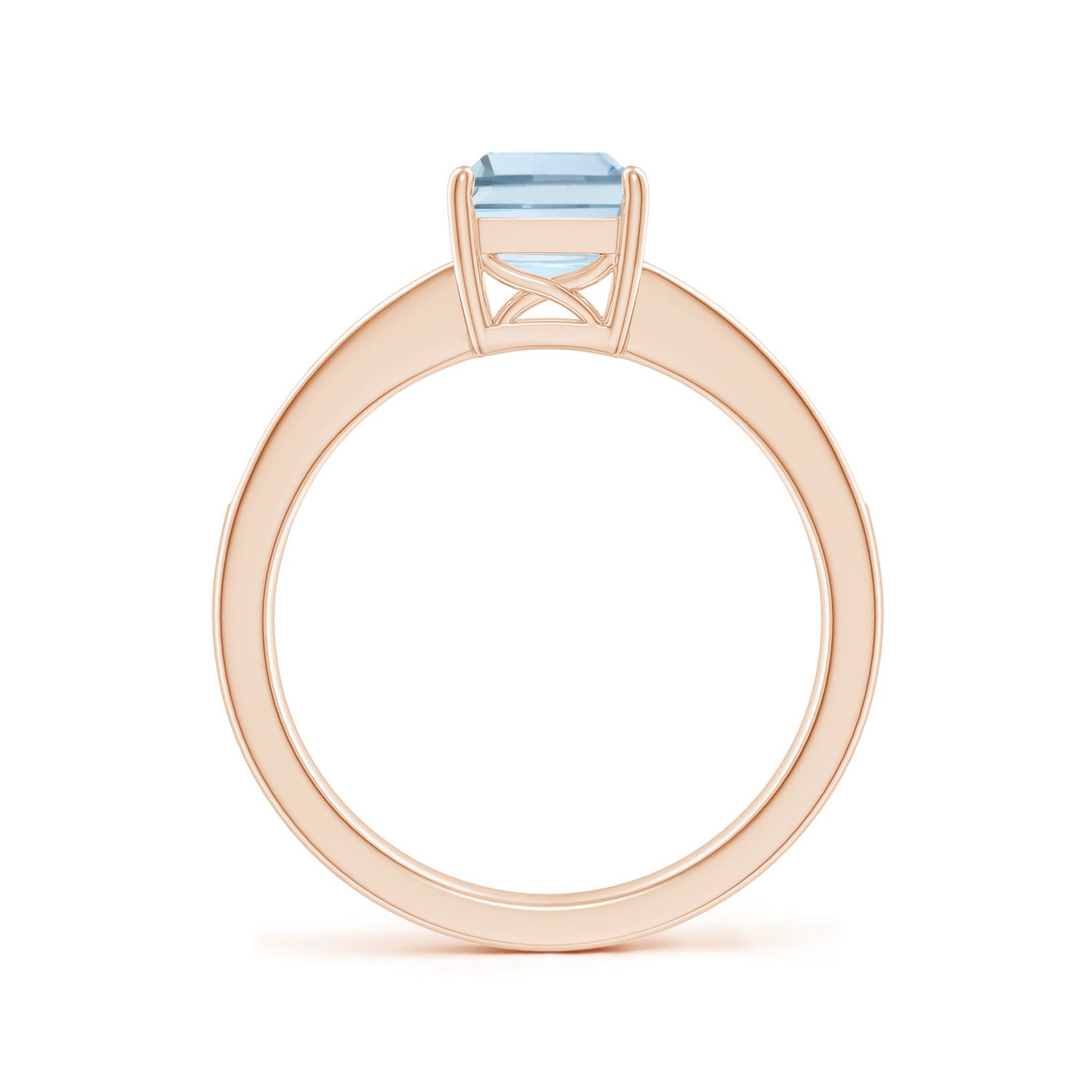 A - Aquamarine / 1.49 CT / 14 KT Rose Gold