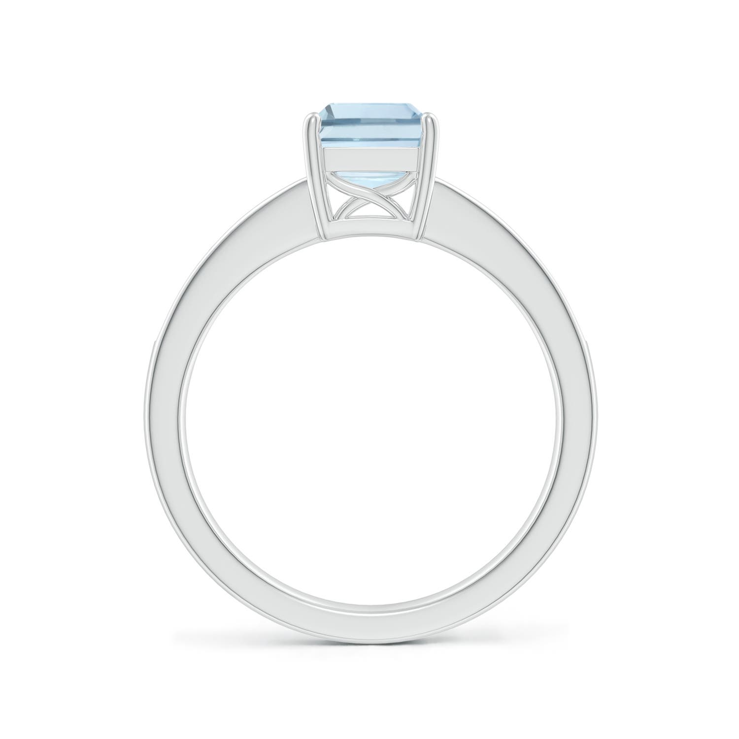 A - Aquamarine / 1.49 CT / 14 KT White Gold