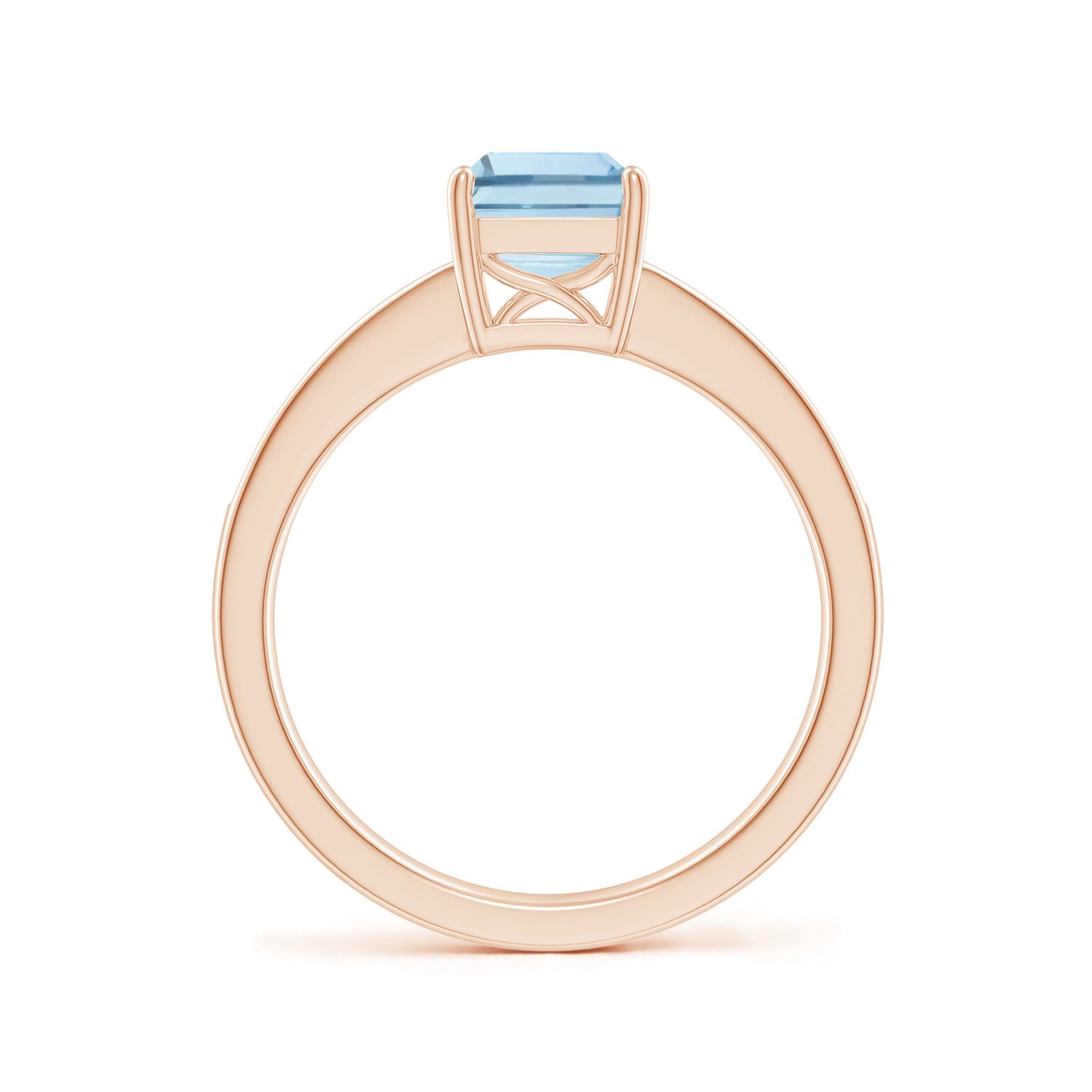 AA - Aquamarine / 1.49 CT / 14 KT Rose Gold