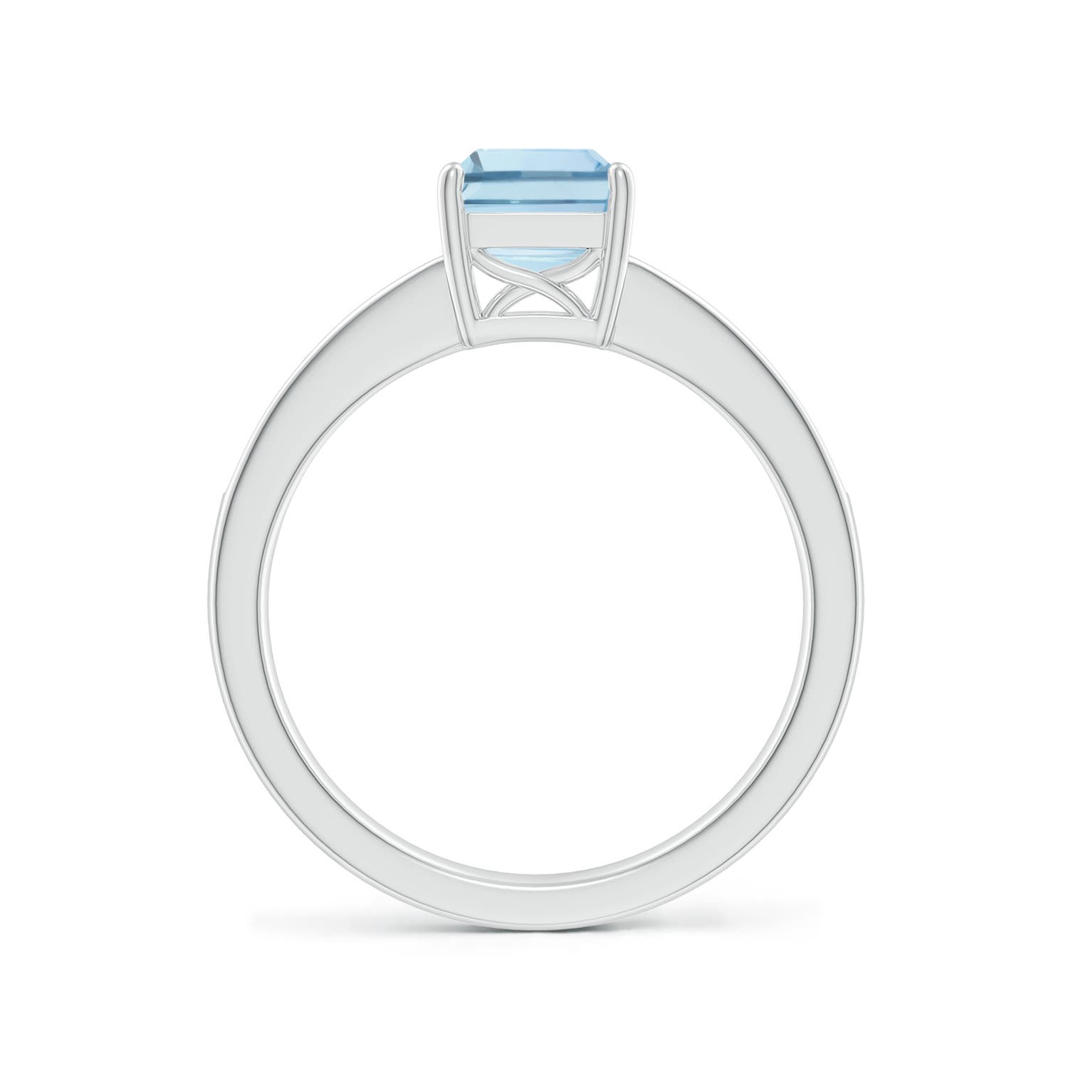 AA - Aquamarine / 1.49 CT / 14 KT White Gold