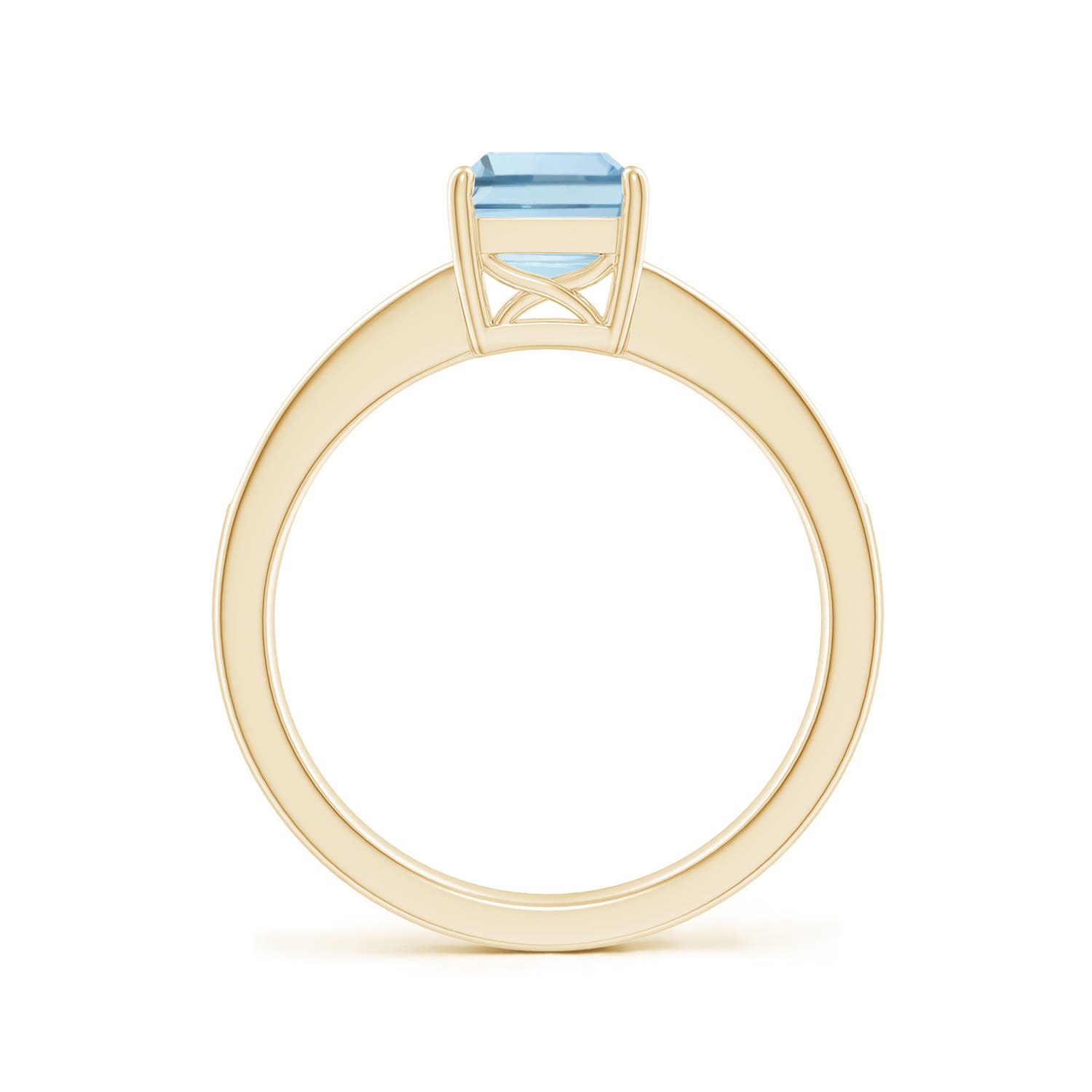 AA - Aquamarine / 1.49 CT / 14 KT Yellow Gold