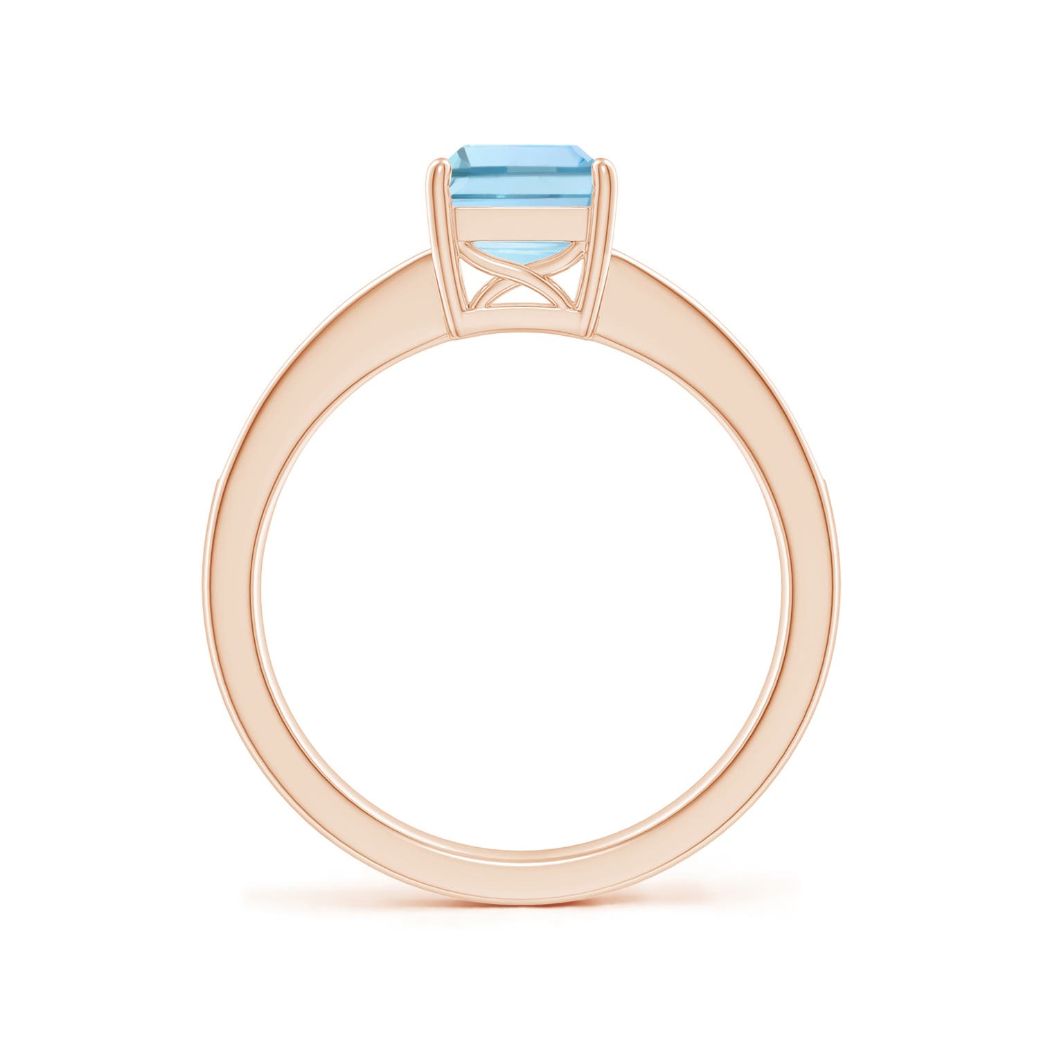 AAA - Aquamarine / 1.49 CT / 14 KT Rose Gold