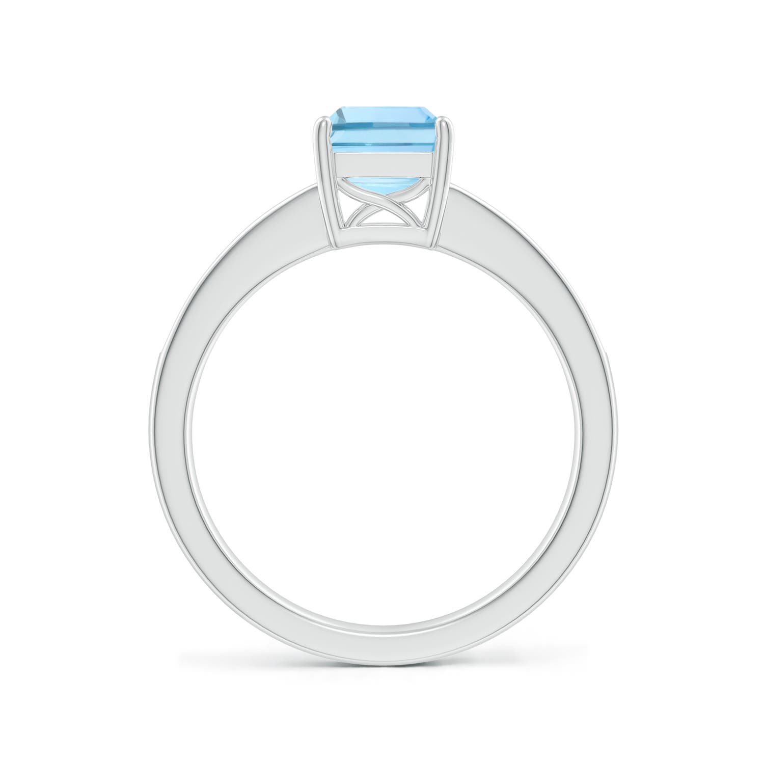 AAAA - Aquamarine / 1.49 CT / 14 KT White Gold