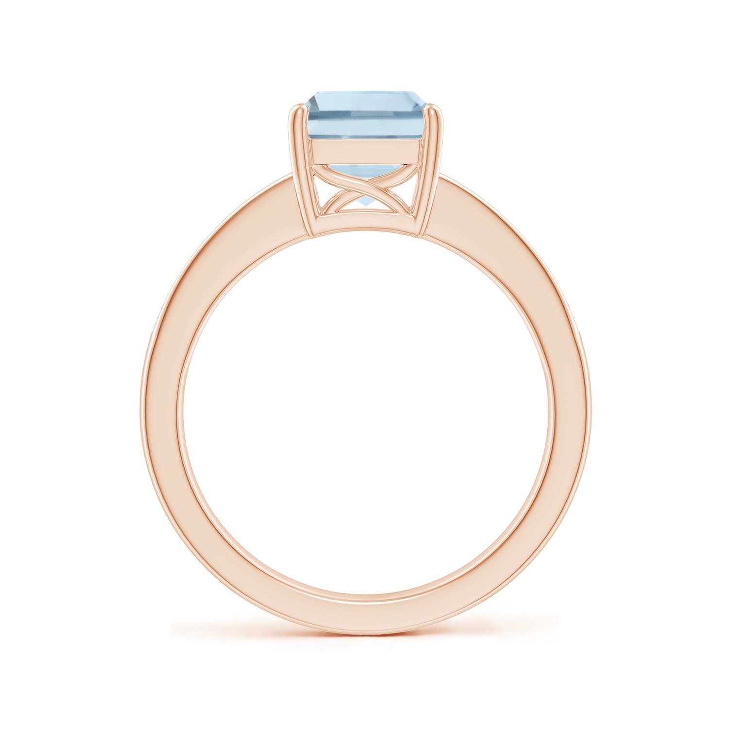 A - Aquamarine / 2.14 CT / 14 KT Rose Gold