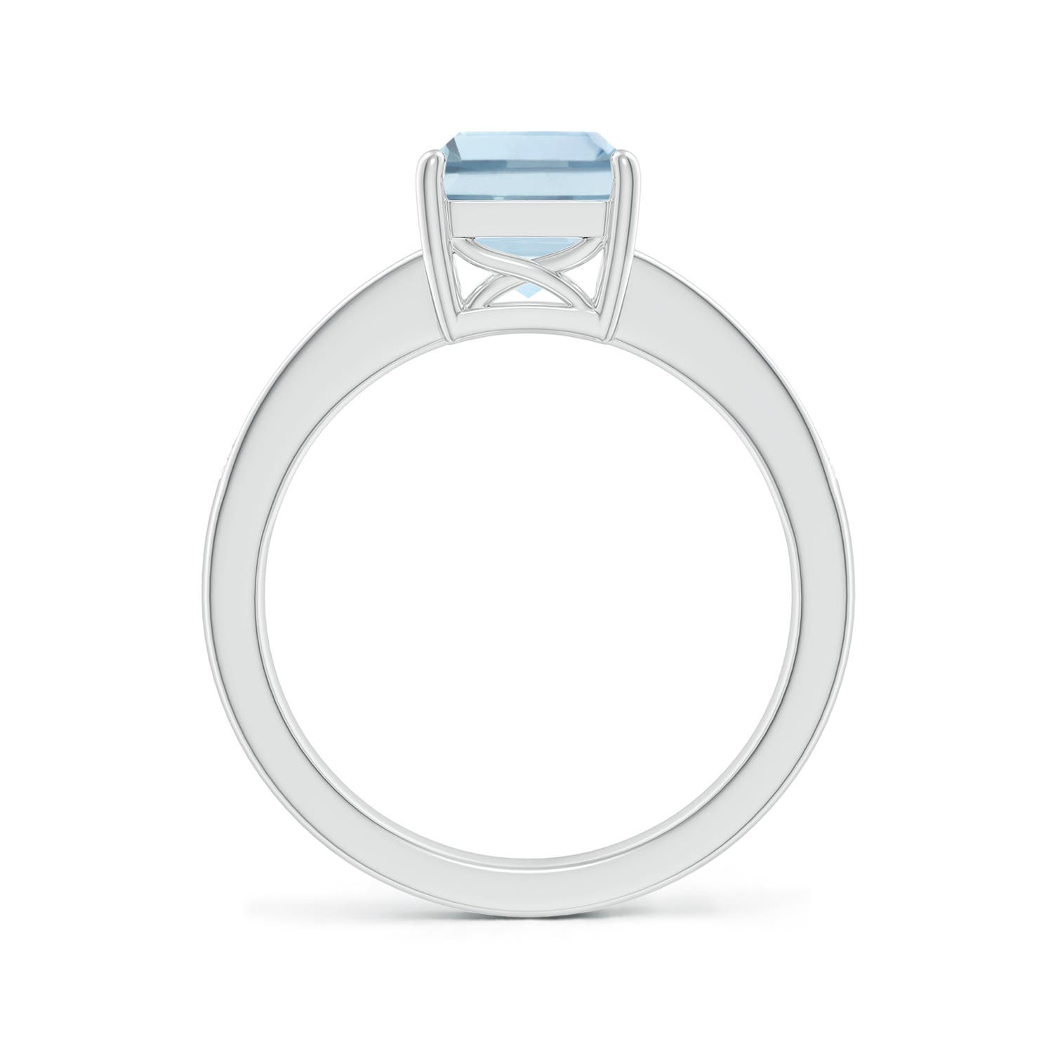 A - Aquamarine / 2.14 CT / 14 KT White Gold