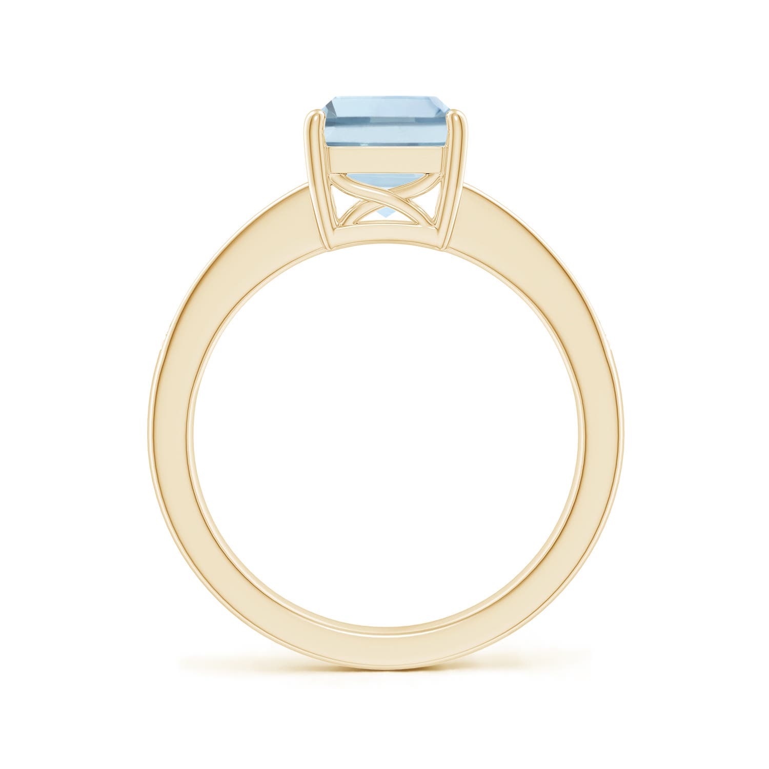 A - Aquamarine / 2.14 CT / 14 KT Yellow Gold