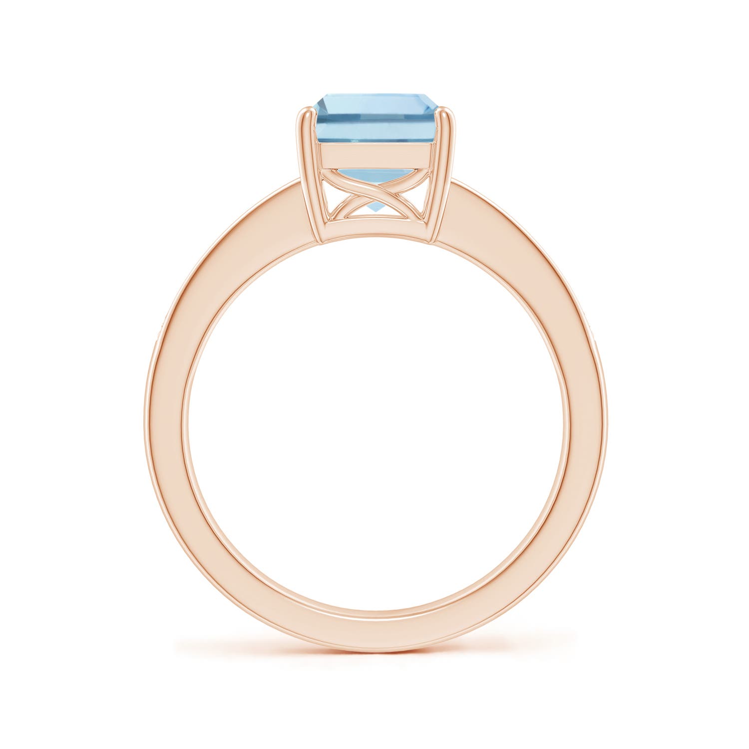 AA - Aquamarine / 2.14 CT / 14 KT Rose Gold