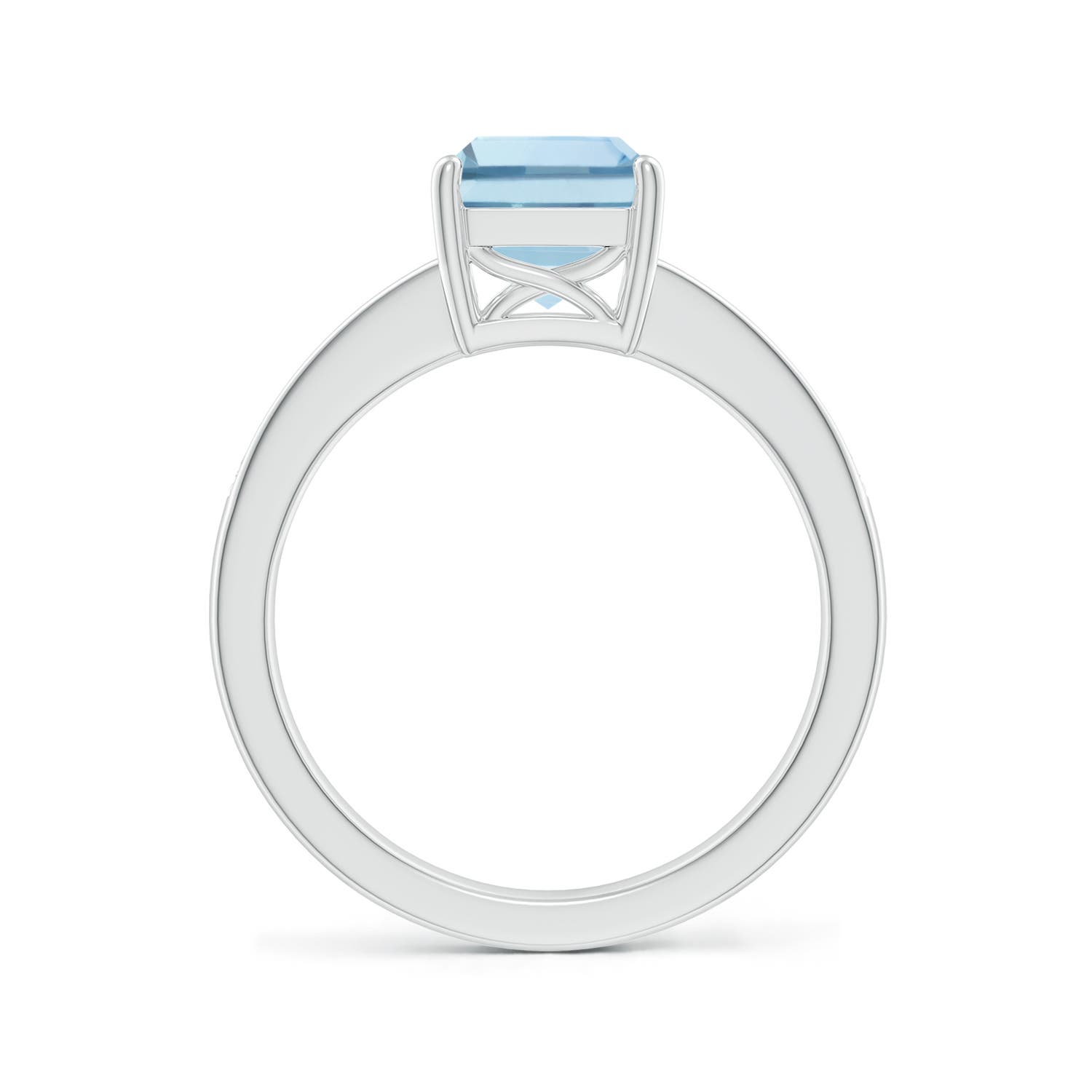 AA - Aquamarine / 2.14 CT / 14 KT White Gold