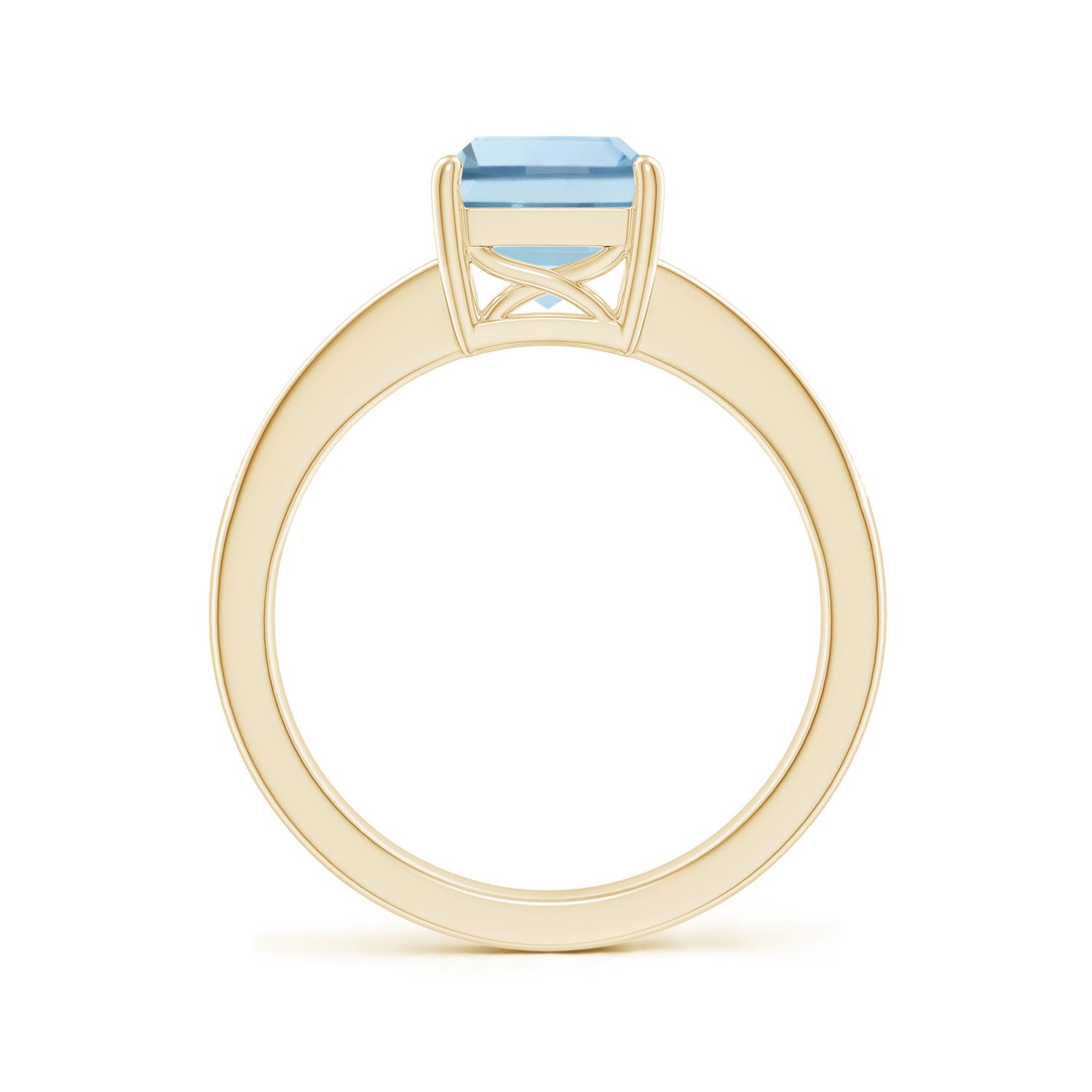 AA - Aquamarine / 2.14 CT / 14 KT Yellow Gold