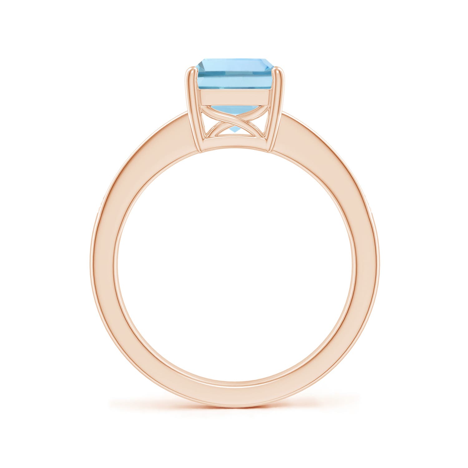 AAA - Aquamarine / 2.14 CT / 14 KT Rose Gold