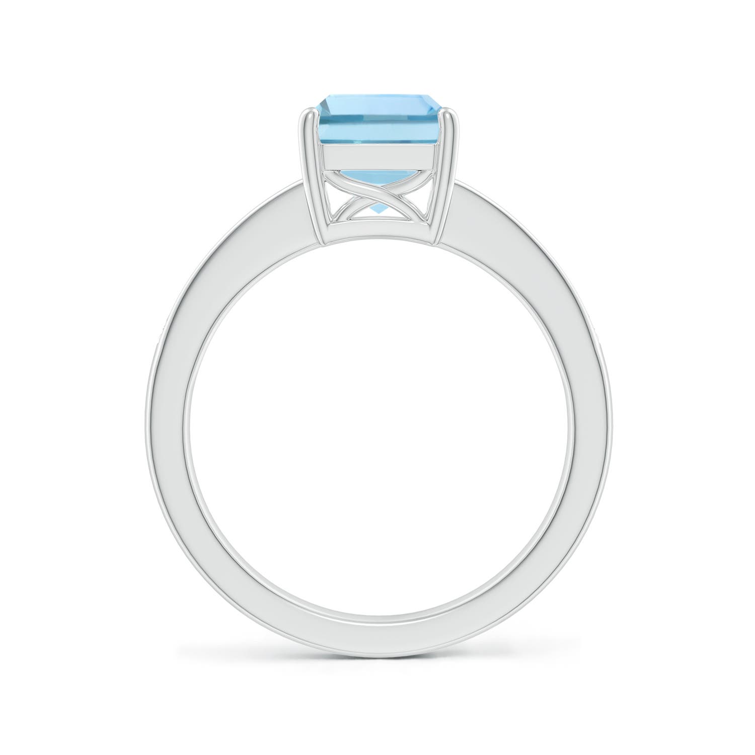 AAA - Aquamarine / 2.14 CT / 14 KT White Gold