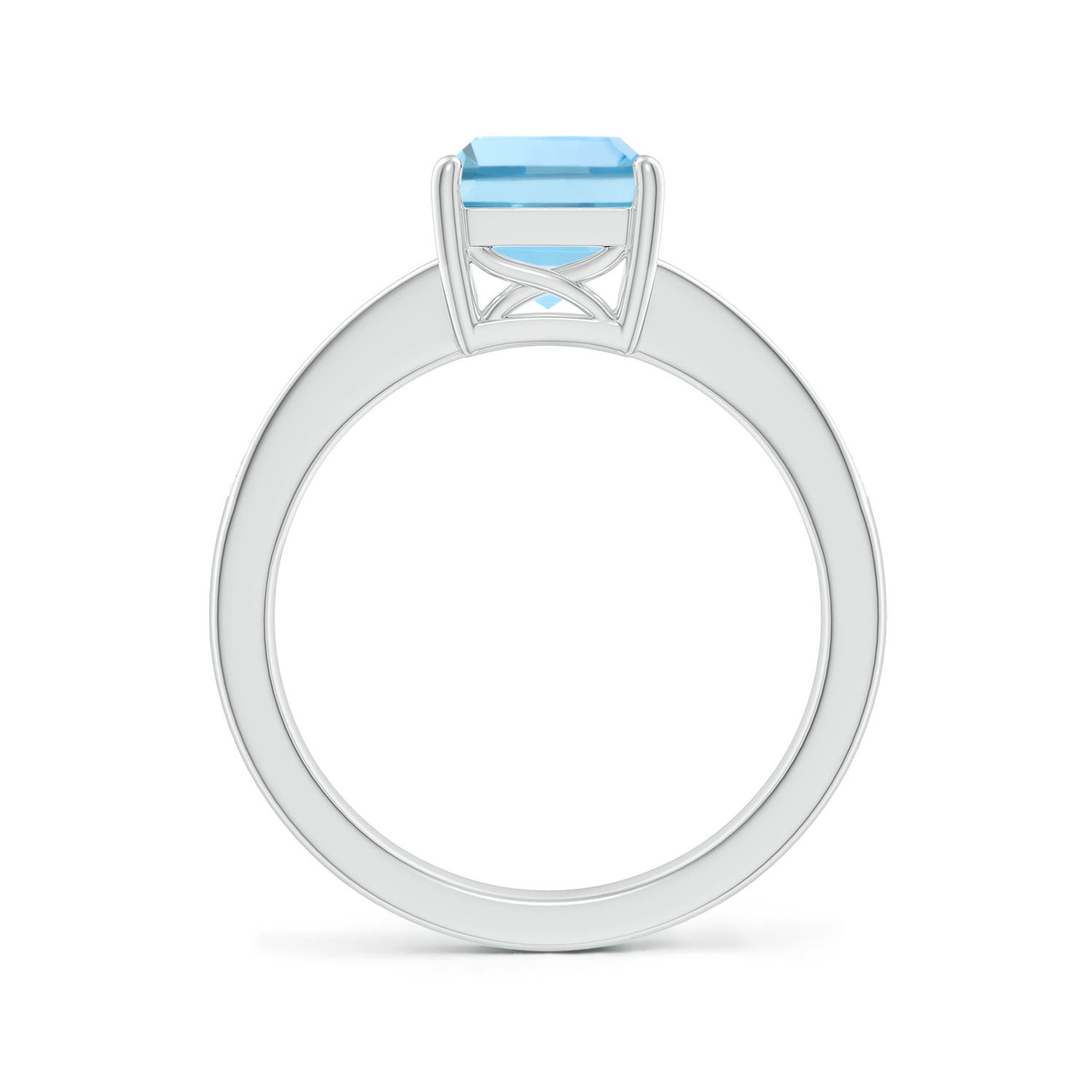 AAAA - Aquamarine / 2.14 CT / 14 KT White Gold