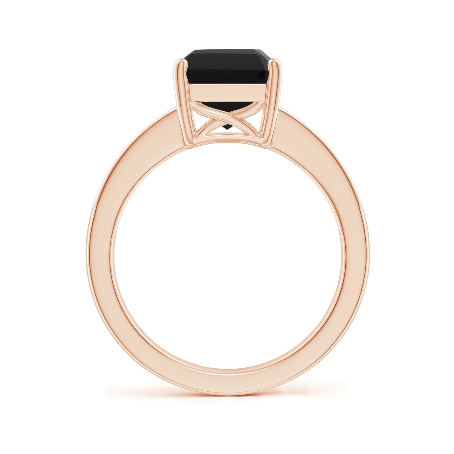 AAA - Black Onyx / 2.72 CT / 14 KT Rose Gold