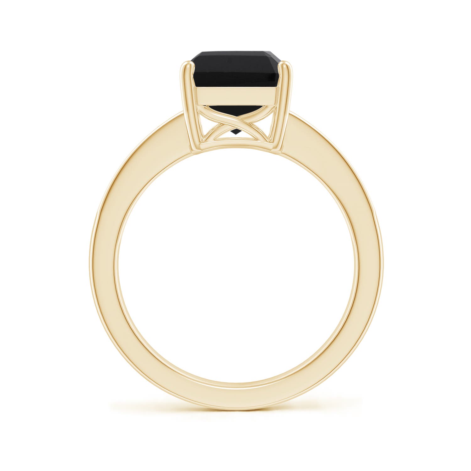 AAA - Black Onyx / 2.72 CT / 14 KT Yellow Gold