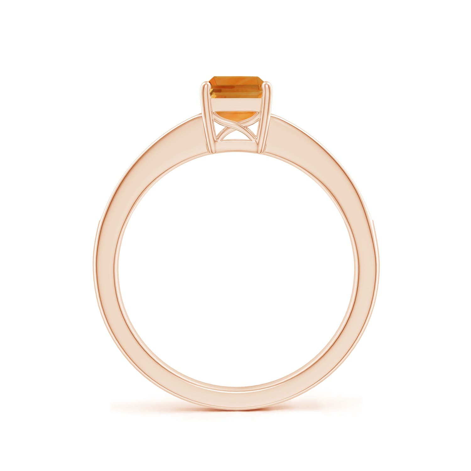 AA - Citrine / 1.18 CT / 14 KT Rose Gold