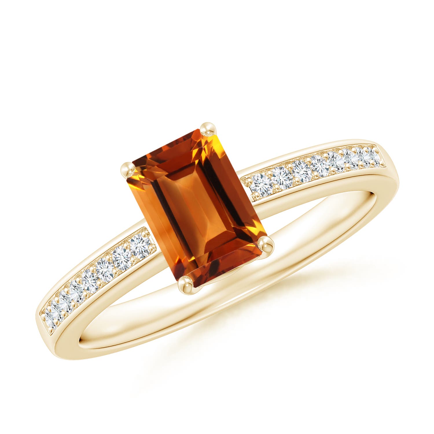 AAAA - Citrine / 1.18 CT / 14 KT Yellow Gold