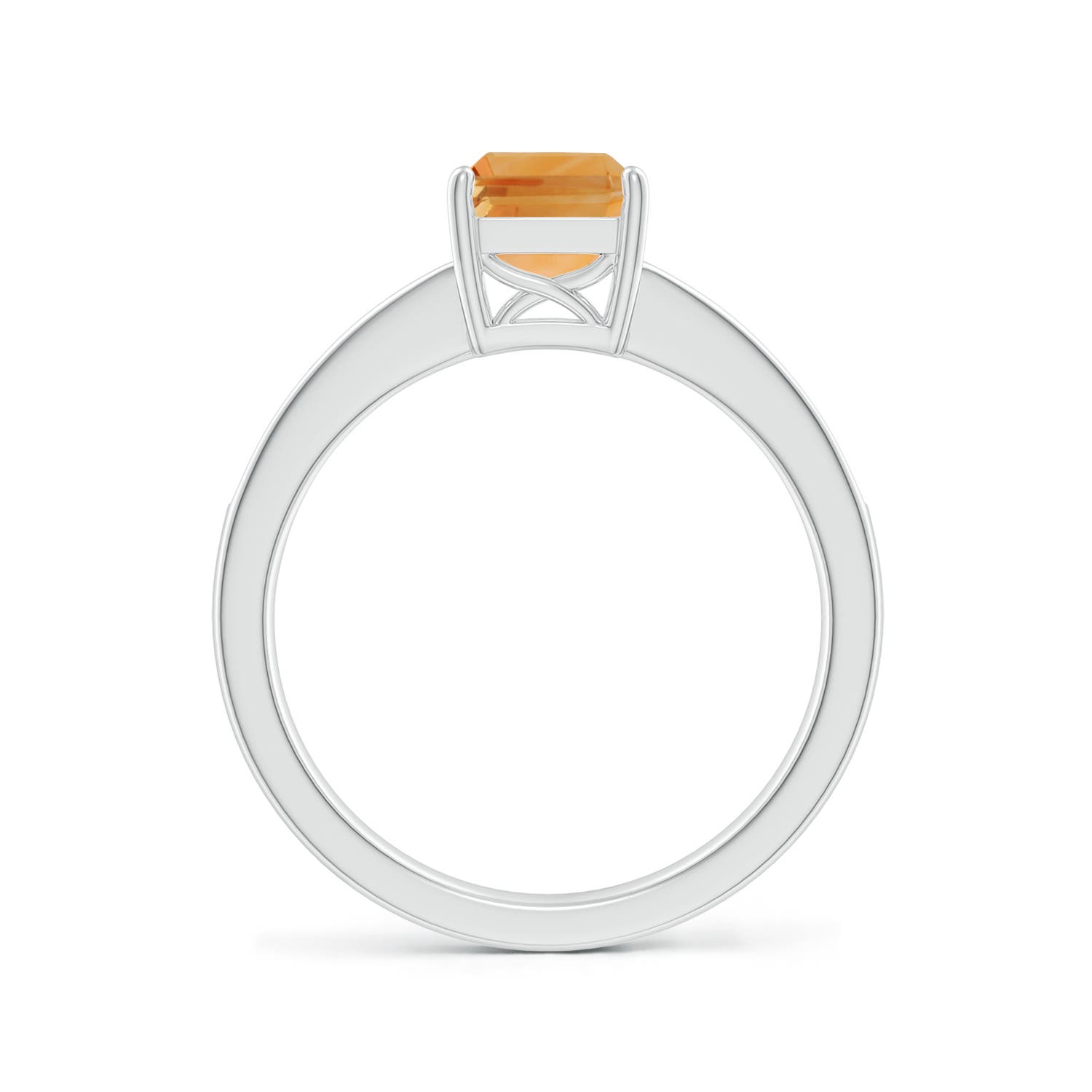 A - Citrine / 1.64 CT / 14 KT White Gold