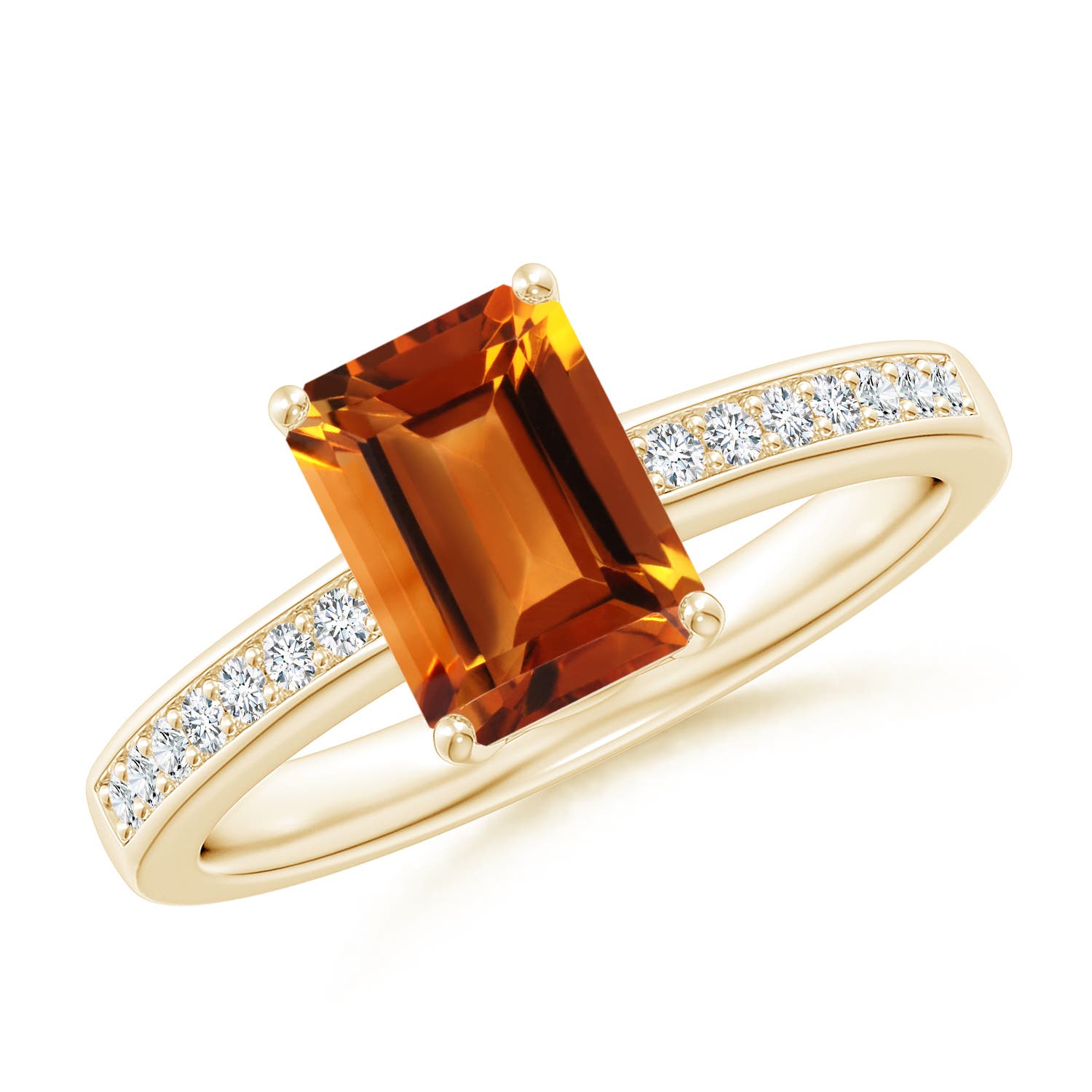 AAAA - Citrine / 1.64 CT / 14 KT Yellow Gold