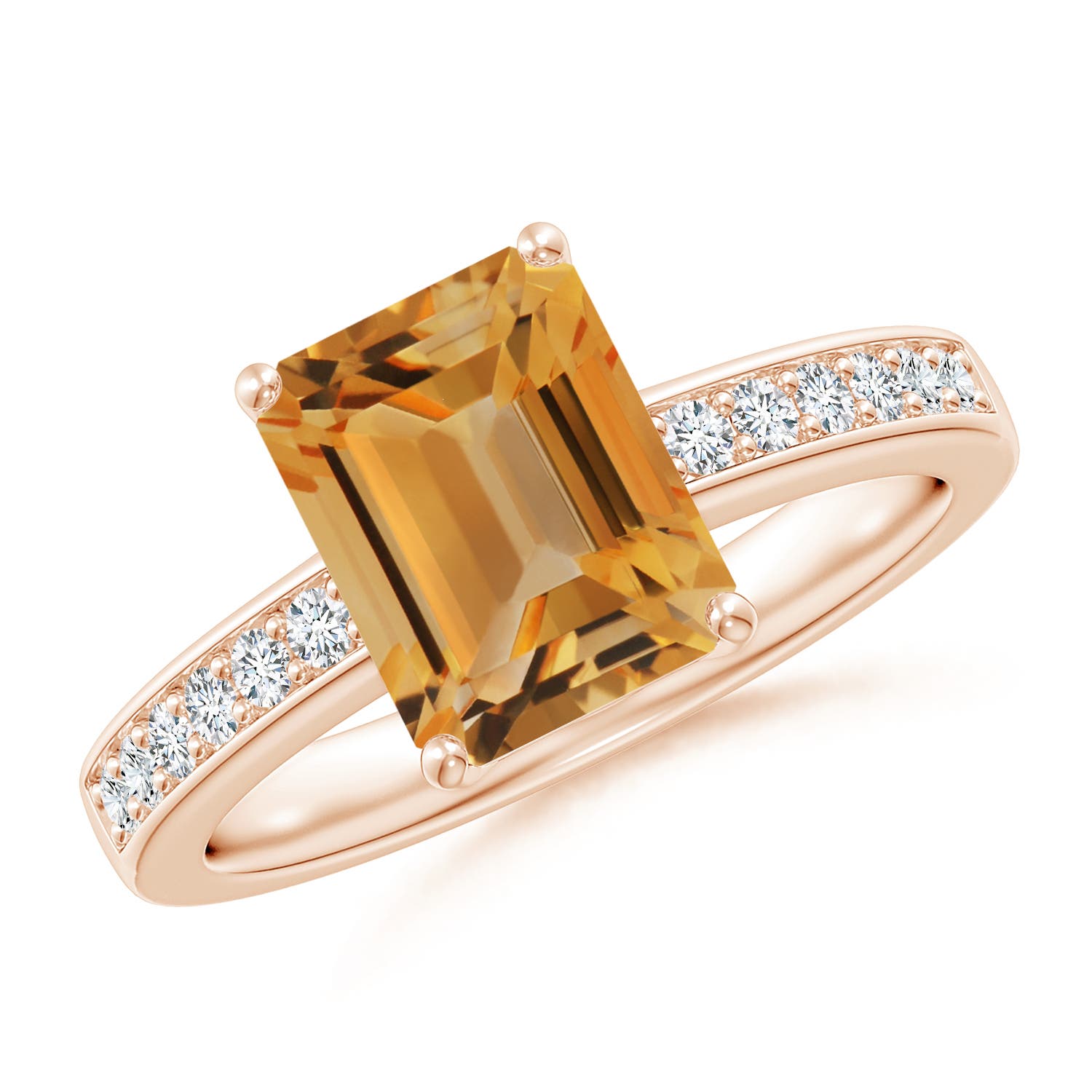 A - Citrine / 2.24 CT / 14 KT Rose Gold