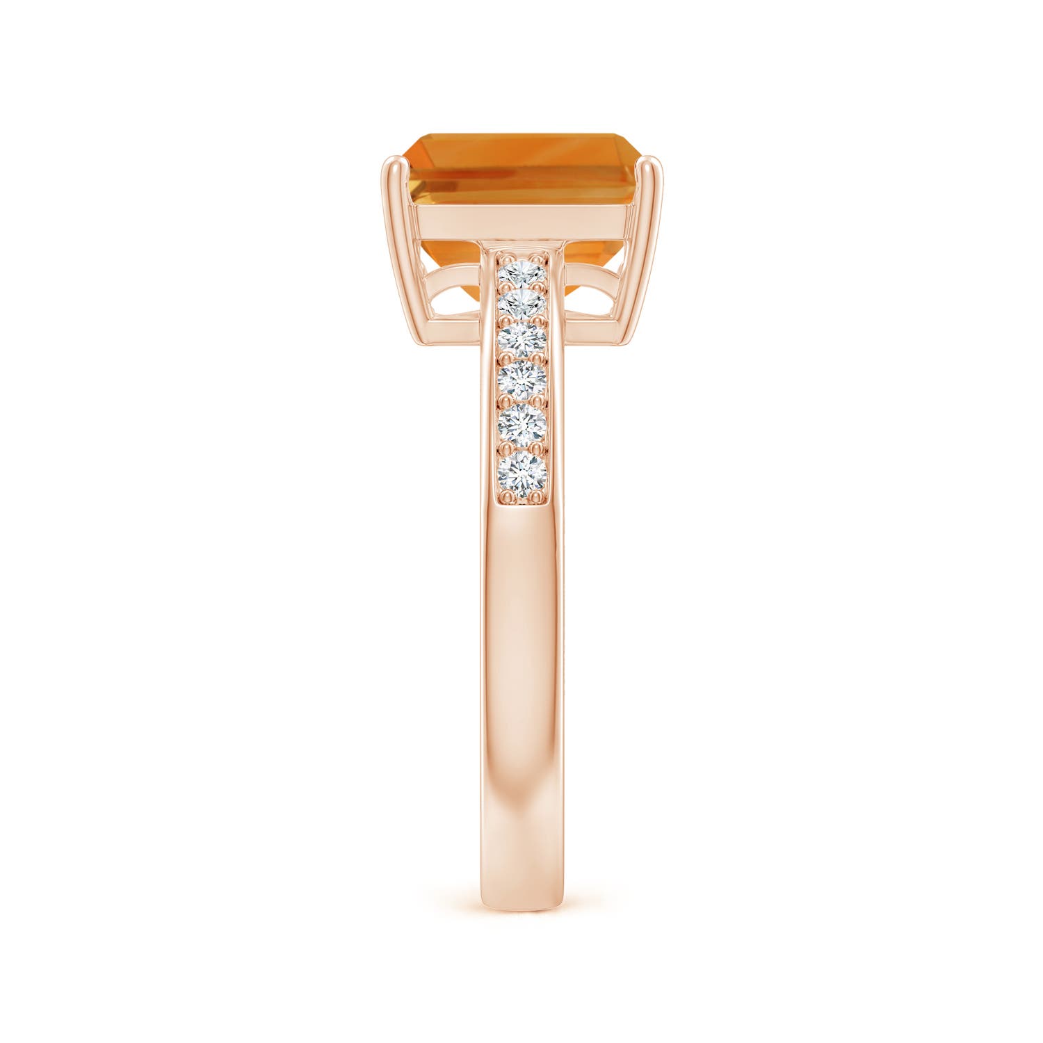 AA - Citrine / 2.24 CT / 14 KT Rose Gold