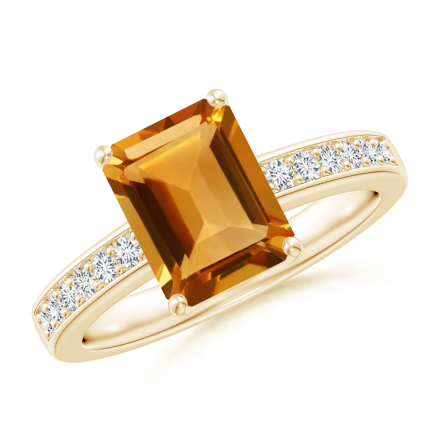 AA - Citrine / 2.24 CT / 14 KT Yellow Gold