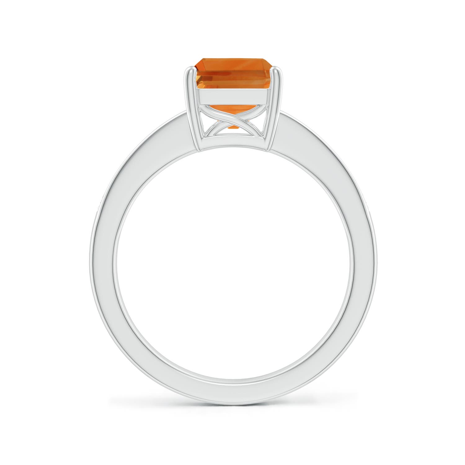 AAA - Citrine / 2.24 CT / 14 KT White Gold