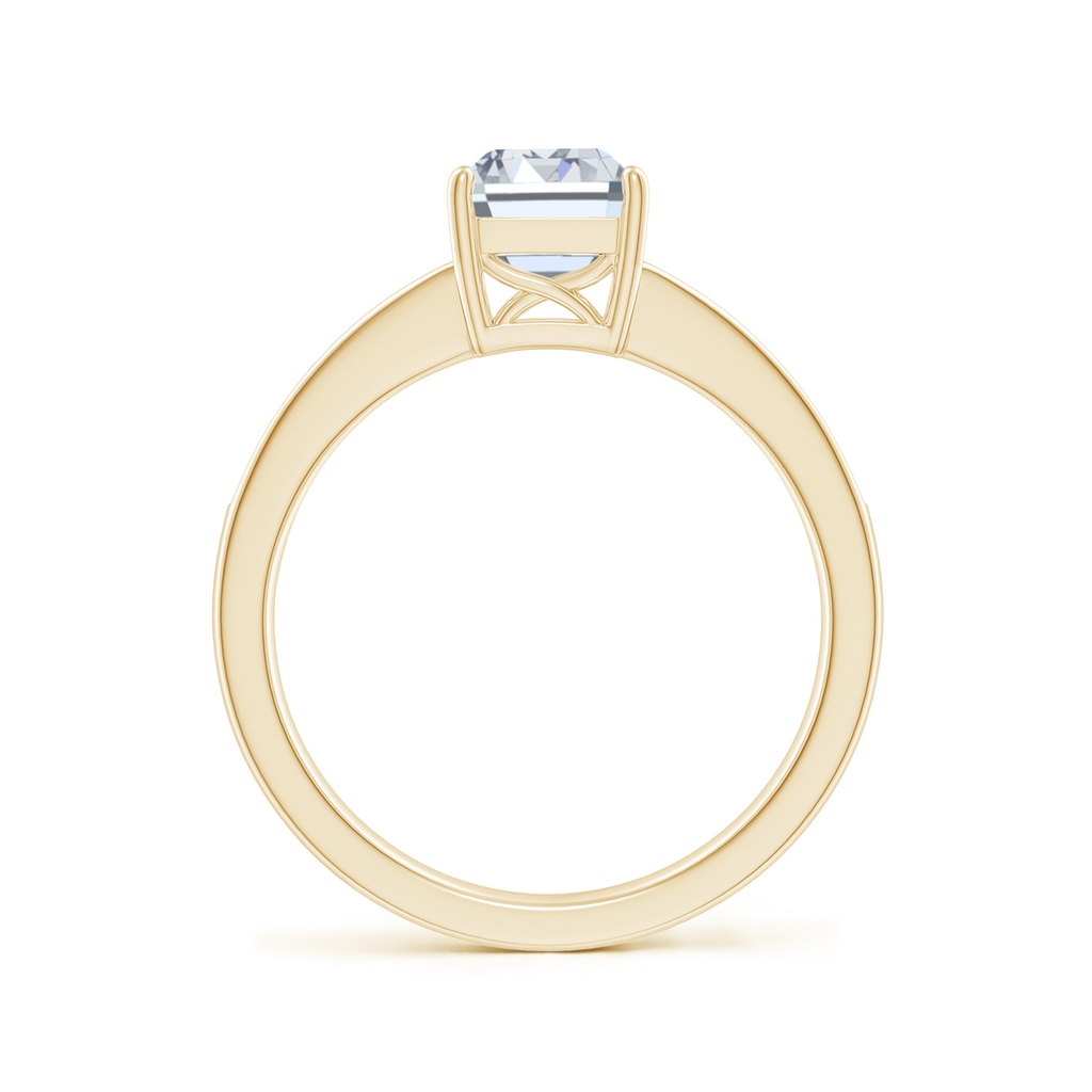 8x6mm HSI2 Octagonal Diamond Cocktail Ring with Accents in Yellow Gold Side 199