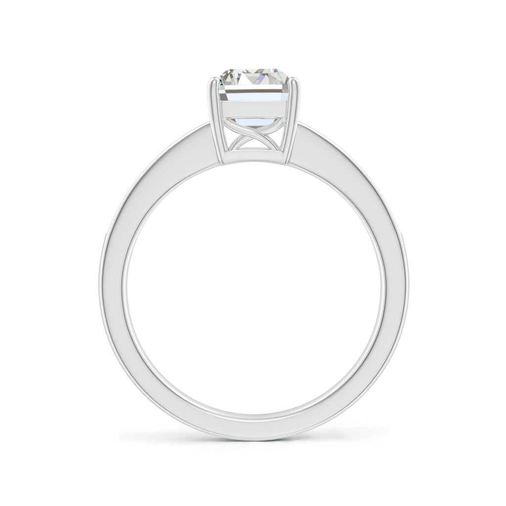 8x6mm IJI1I2 Octagonal Diamond Cocktail Ring with Accents in P950 Platinum Side 199