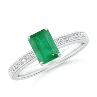 Emerald Cut A Emerald